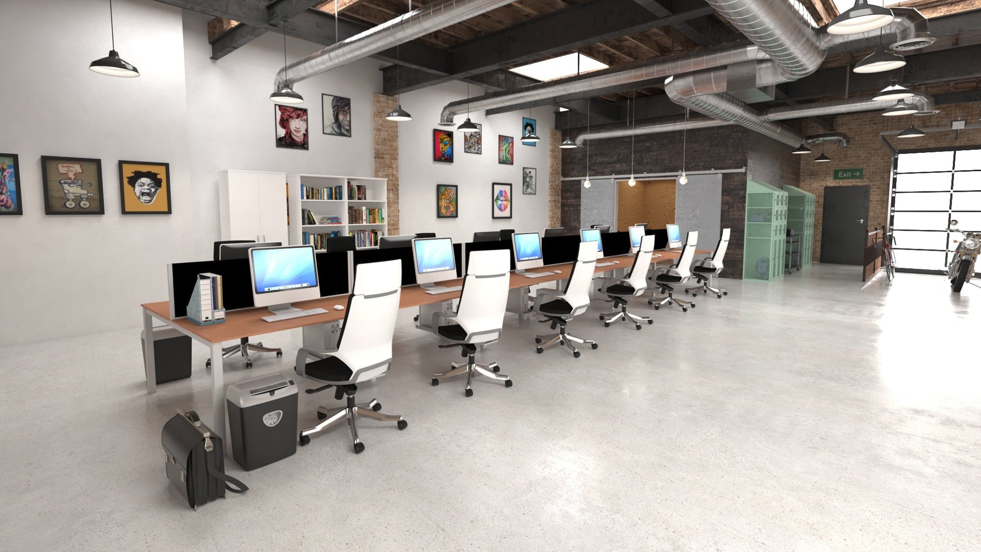Impulse Straight Screens - 400mm High