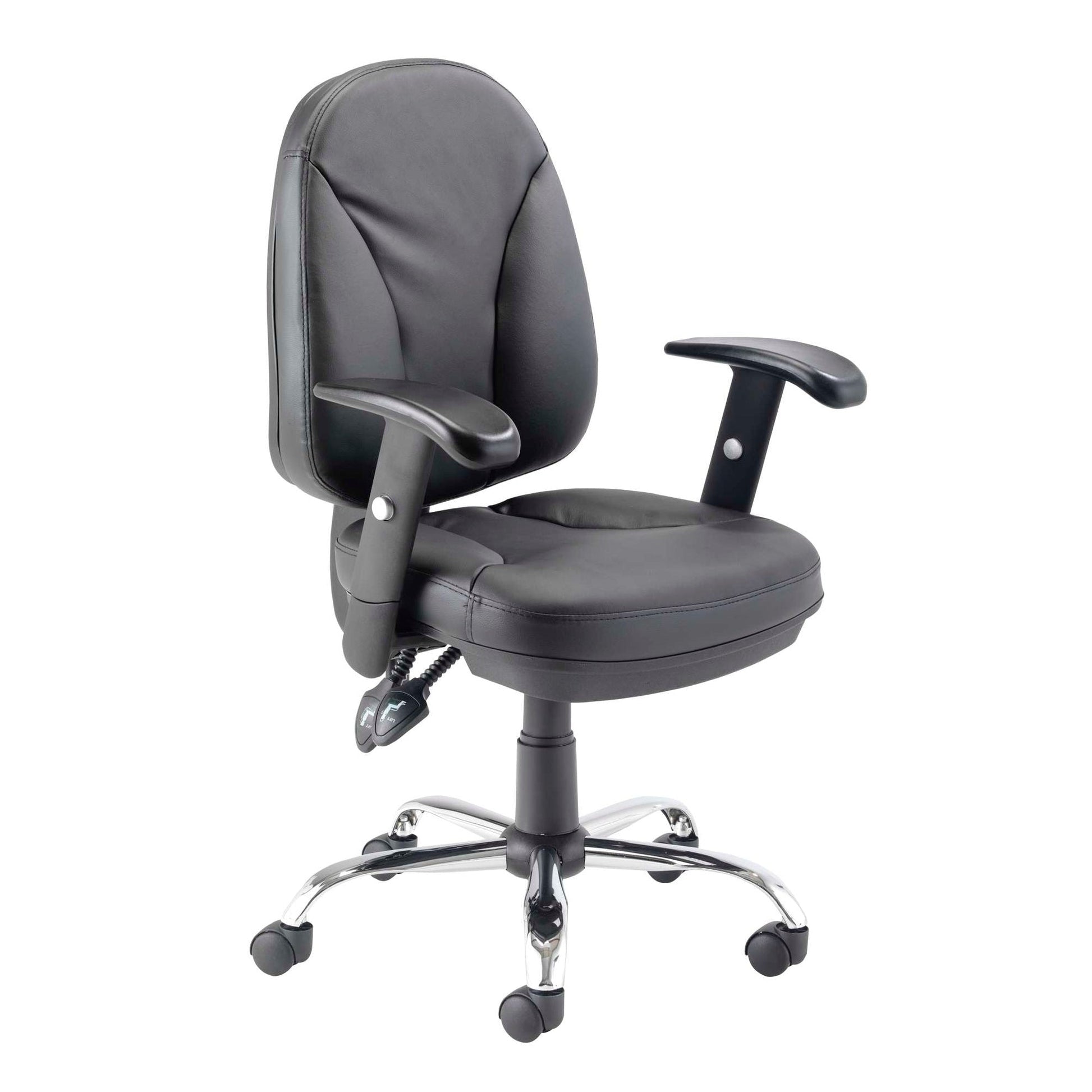 Puma Office Chair | Black PU