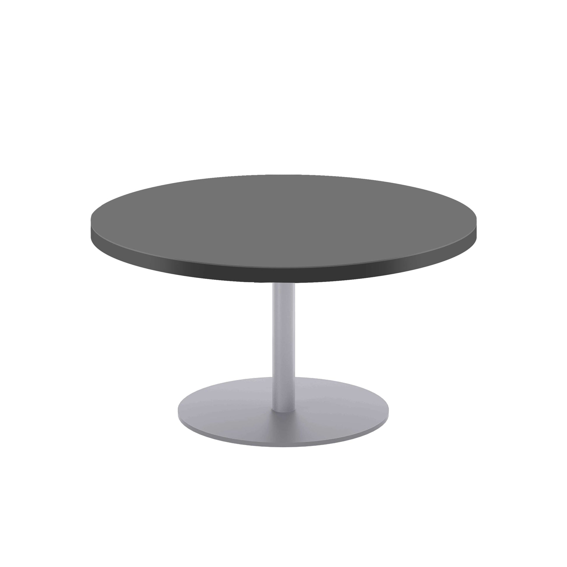 Contract Table Low (FSC) | 800mm | Black/Silver