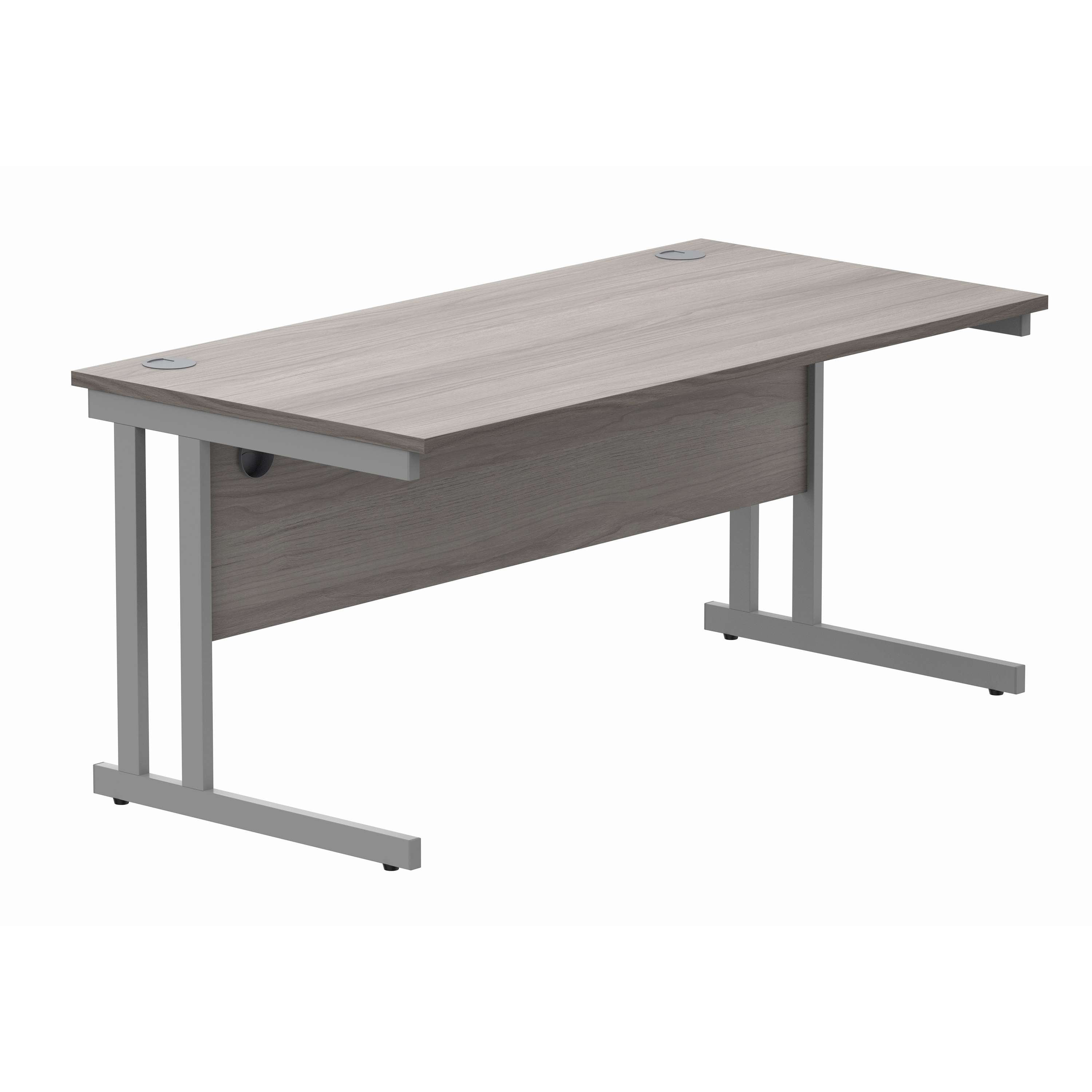 Office Rectangular Desk with Steel Double Upright Cantilever Frame (FSC) 1600 - 1800