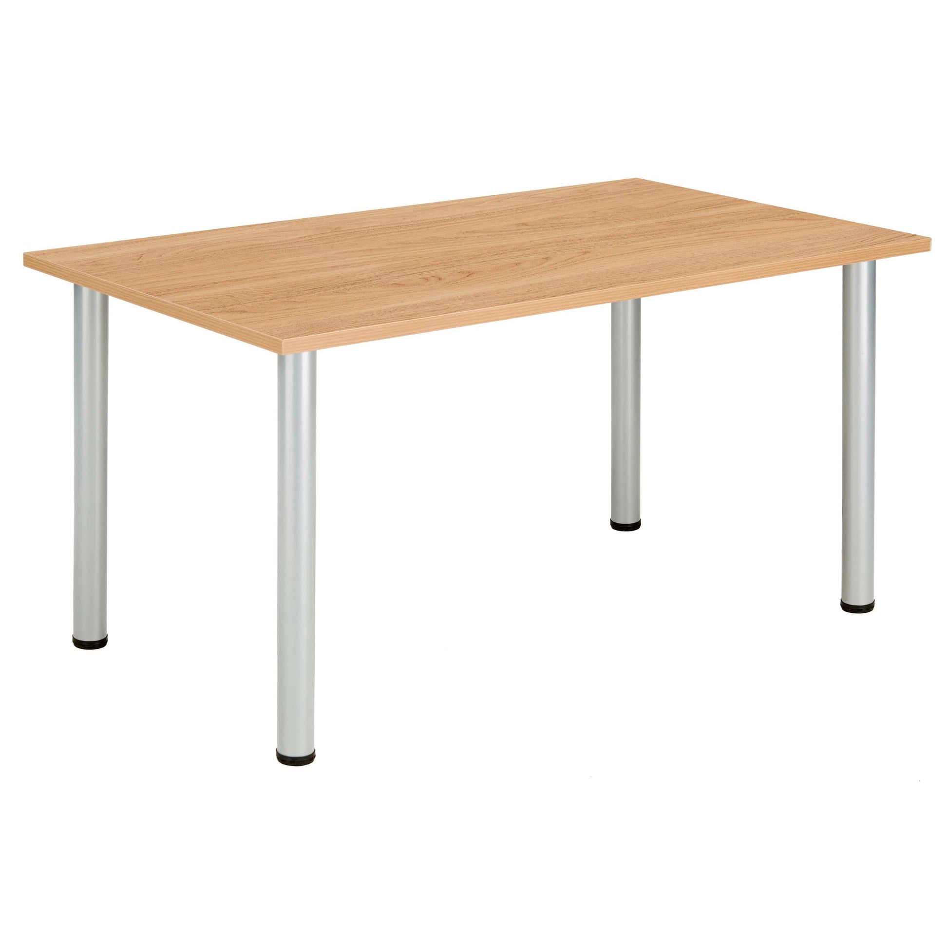 Core Pole Leg Rectangular Meeting Table (Fsc) | 1400X800 |  Norwegian Beech