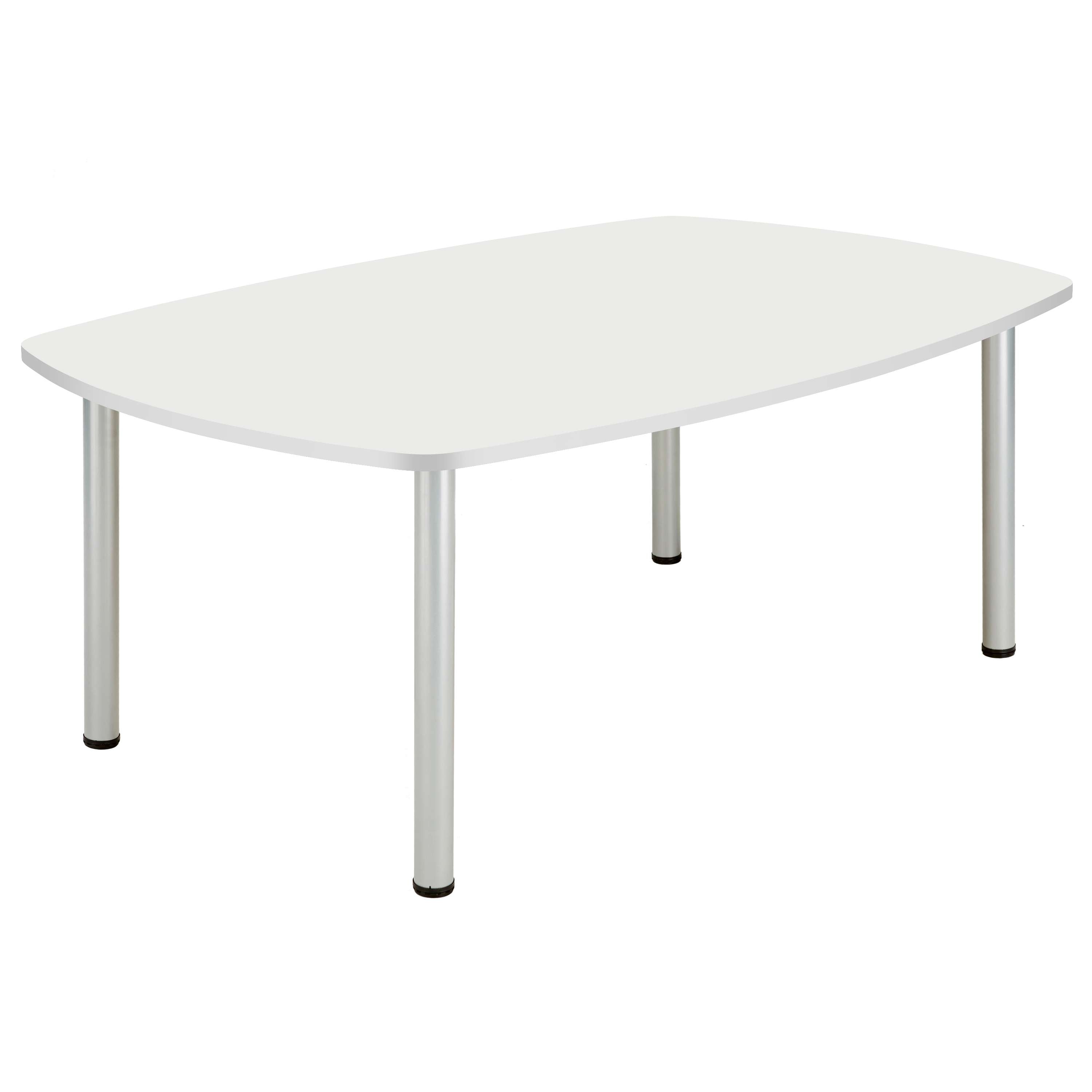 CORE POLE LEG BARREL SHAPED MEETING (FSC) I 1800X1000 I  ARCTIC WHITE