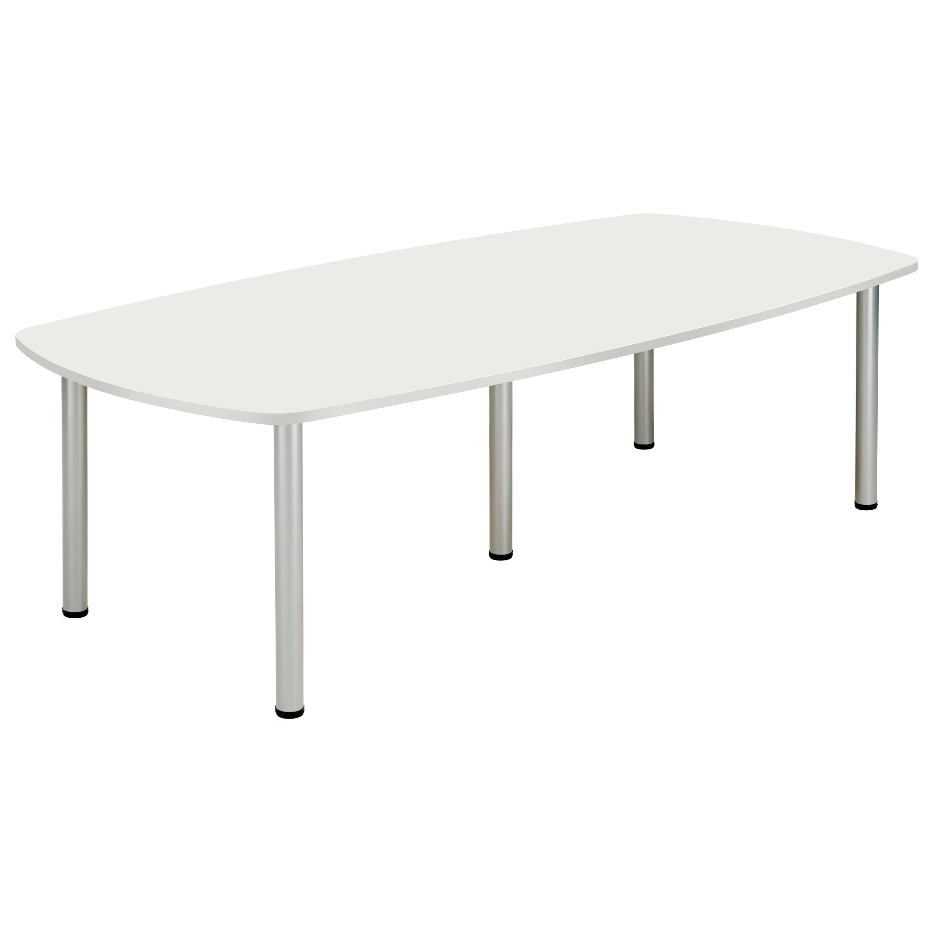 CORE POLE LEG BARREL SHAPED MEETING (FSC) I 2400X1000 I  ARCTIC WHITE