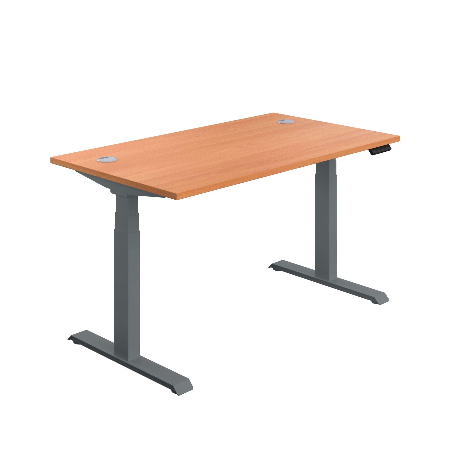 Economy Sit Stand Desk (FSC) | 1200 X 800 | Beech/Graphite