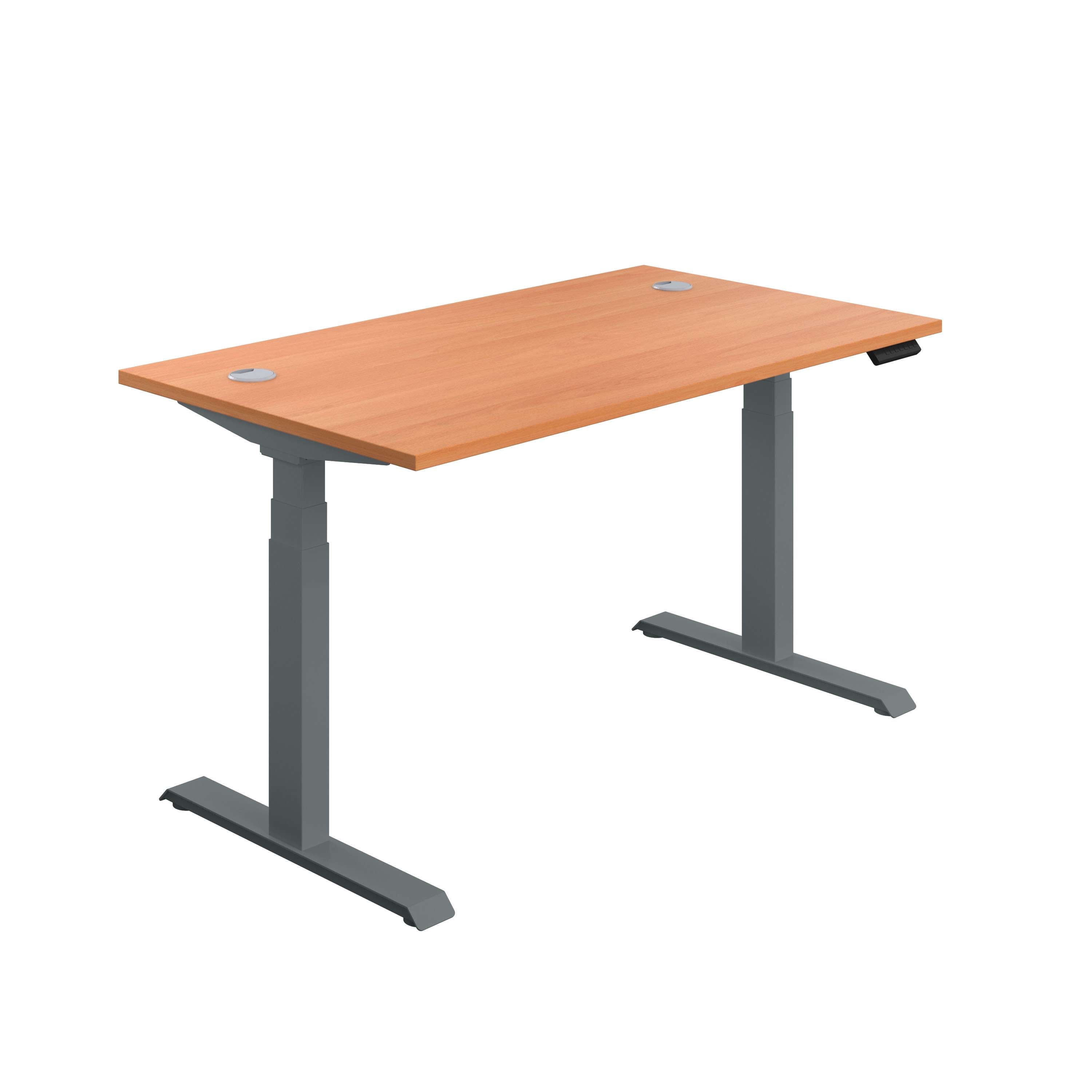 Economy Sit Stand Desk (FSC) | 1200 X 800 | Beech/Graphite