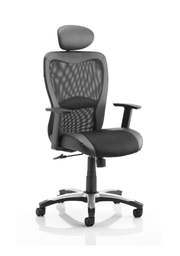 Victor II Mesh Back Executive Office Chair with Arms