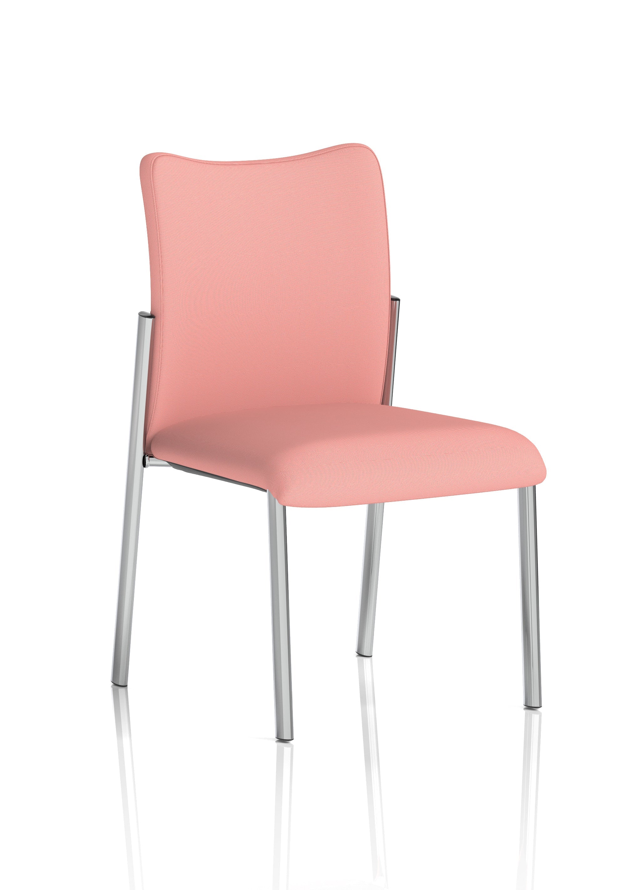 Academy Stacking Medium Back Visitor Office Chair In Quest Fabric