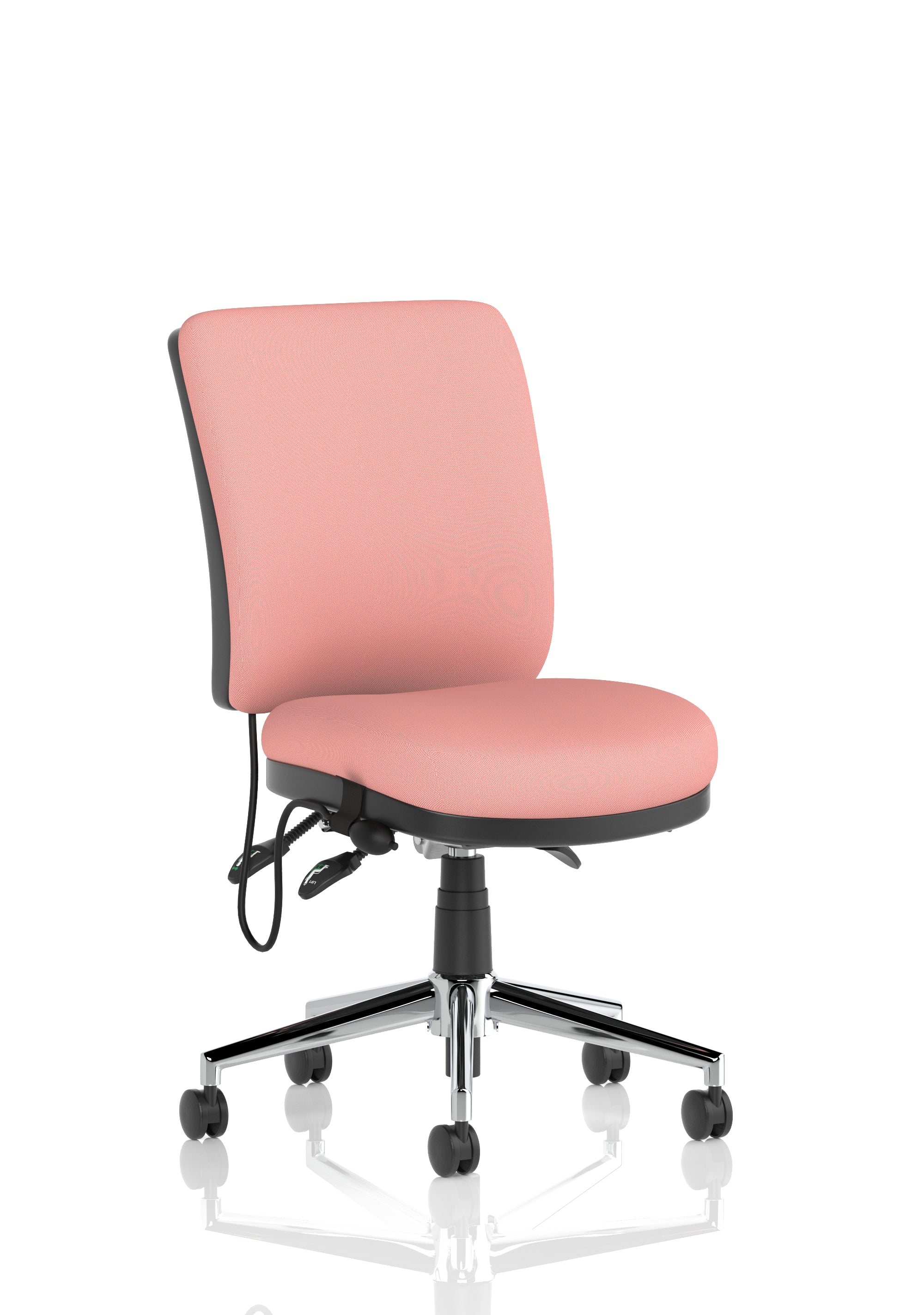 Chiro Medium Back Task Operator Office Chair In Quest Fabric