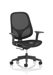 Black Friday - Tutti Mesh Medium Back Task Operator Office Chair with Arms