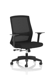 Black Friday - Ventra Mesh Back Task Operator Office Chair Height Adjustable Arms