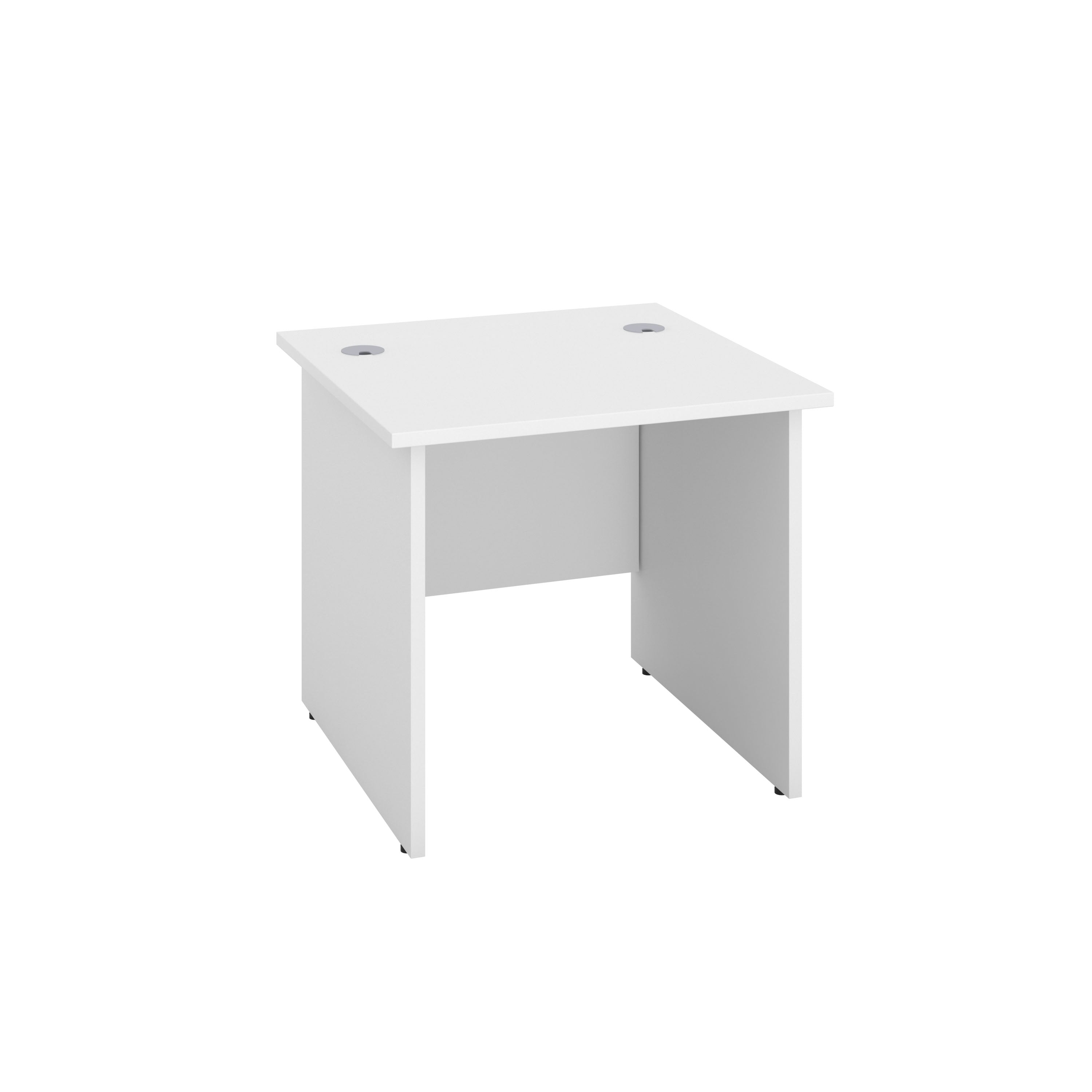 Panel Rectangular Desk: 800mm Deep