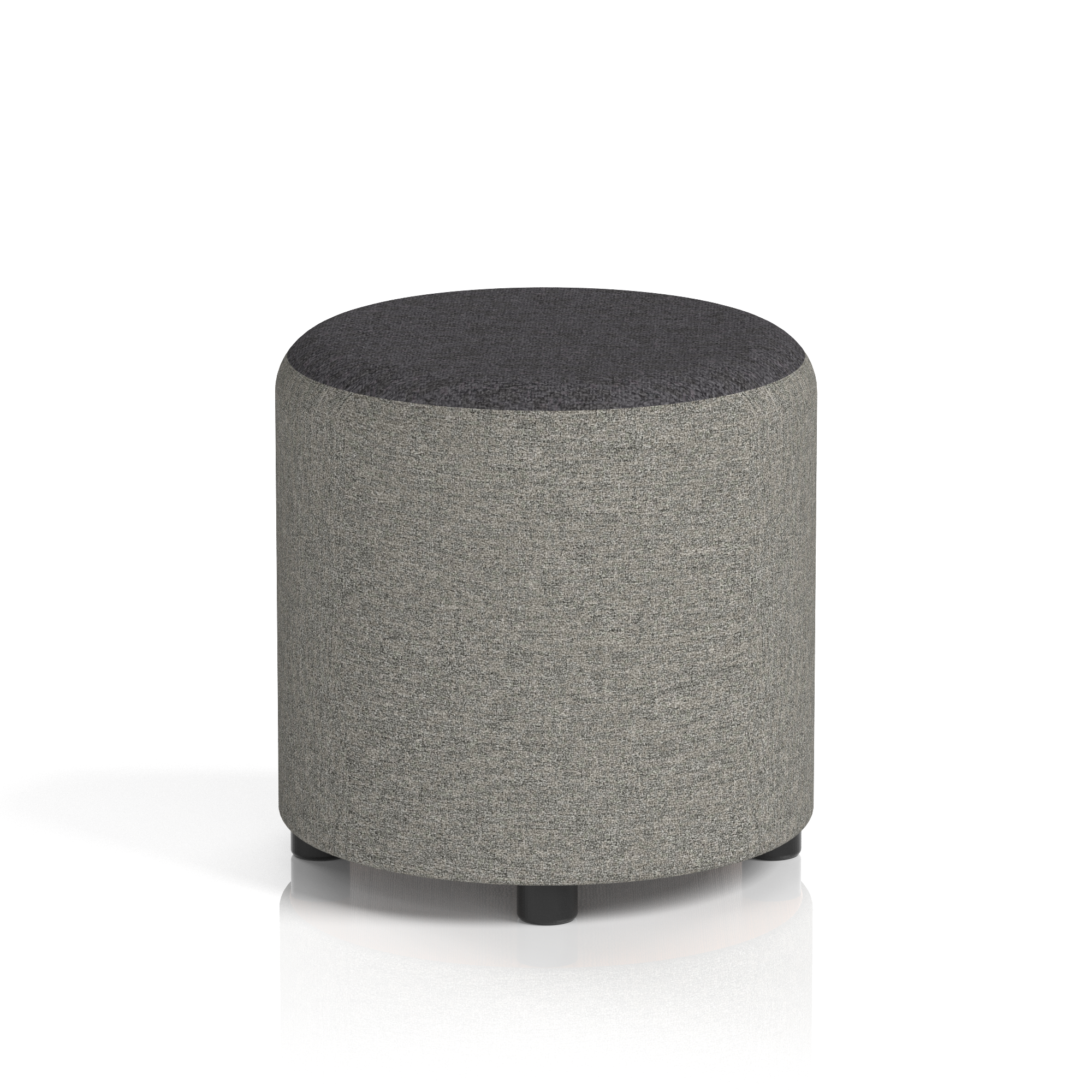 Harlestone Round Stool in Two Tone