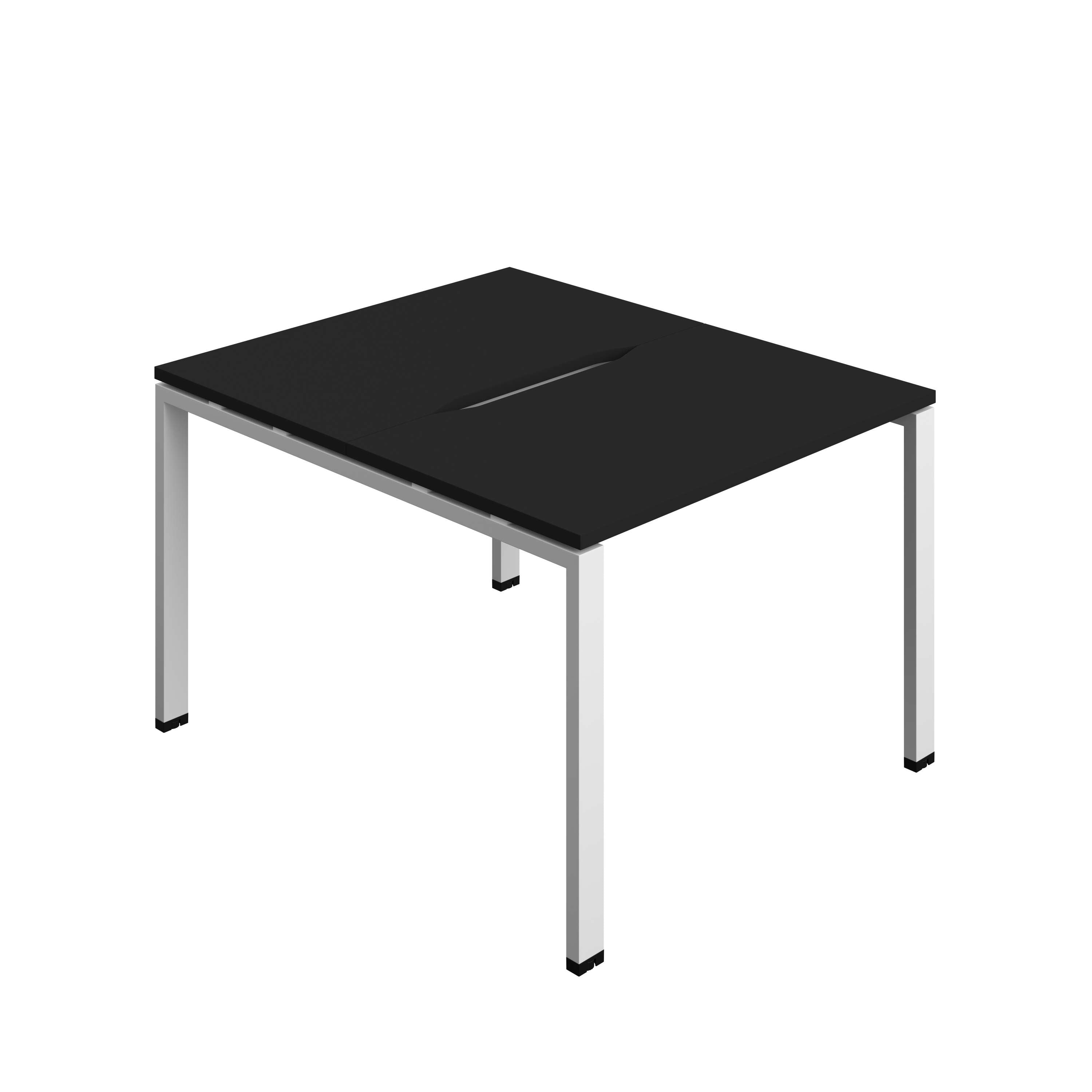 Synergy Bench with Cut Out: 2 Person (FSC) : Goal Post Leg : 1000