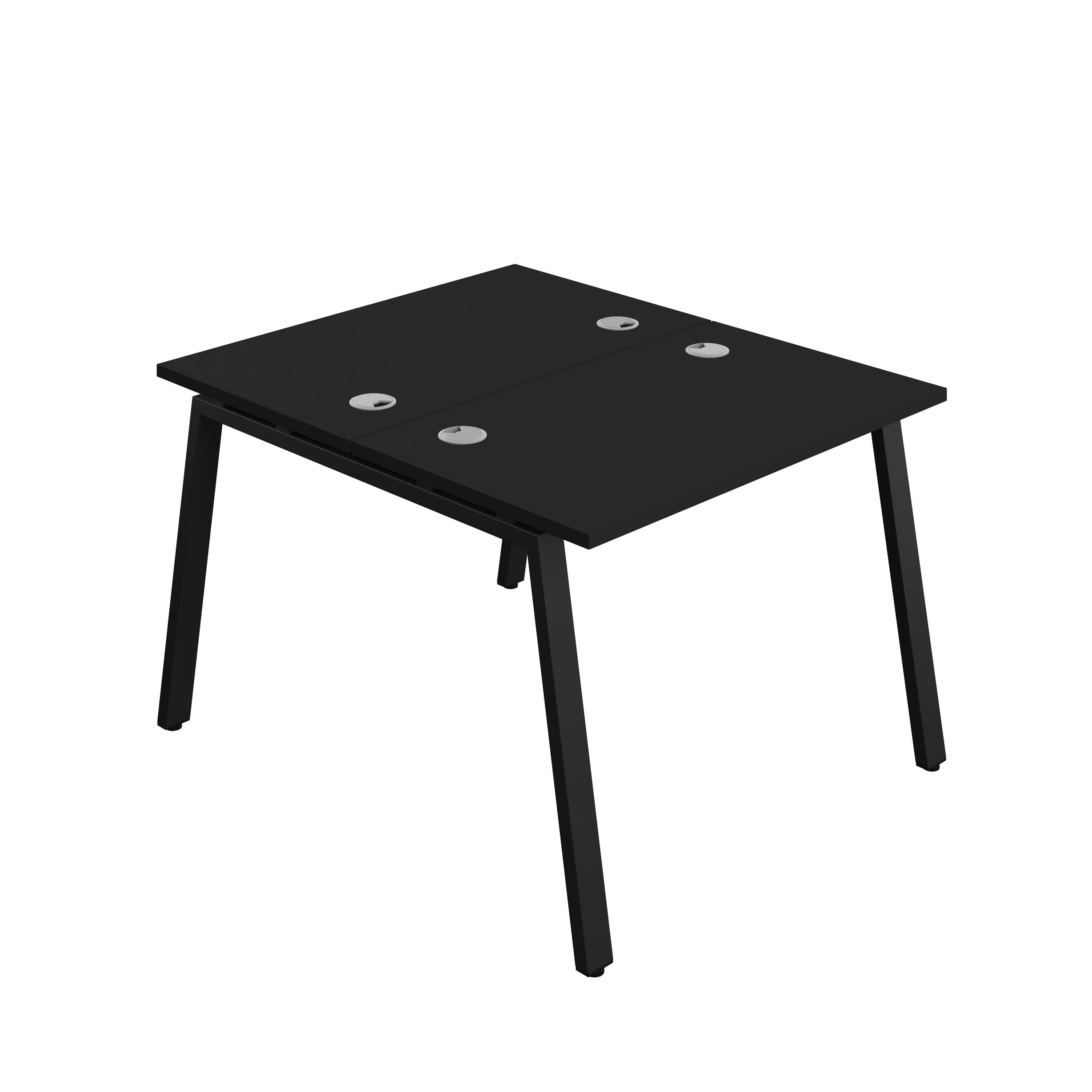 Synergy Bench with Cable Ports: 2 Person (FSC) : A-Frame Leg : 1000