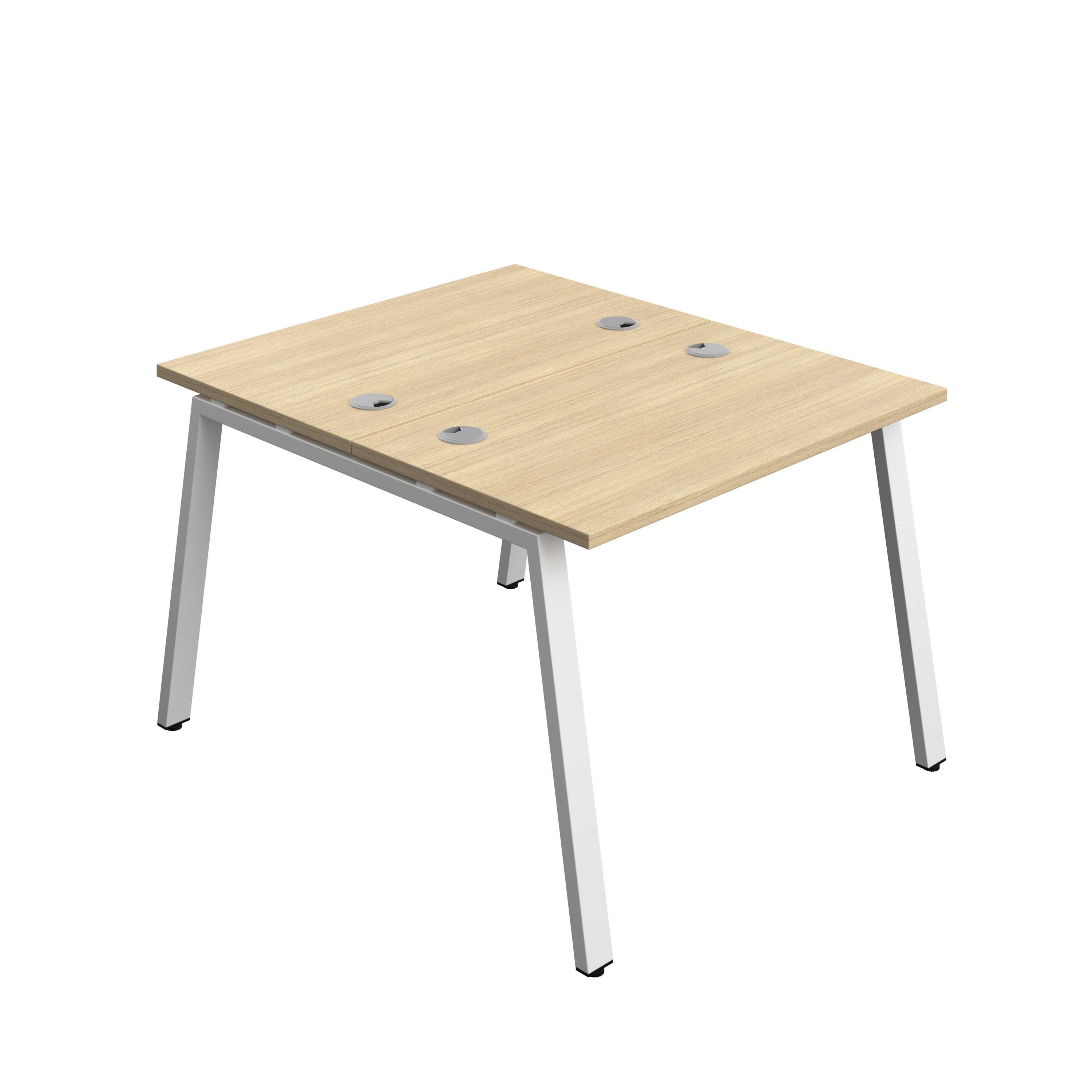Synergy Bench with Cable Ports: 2 Person (FSC) : A-Frame Leg : 1000