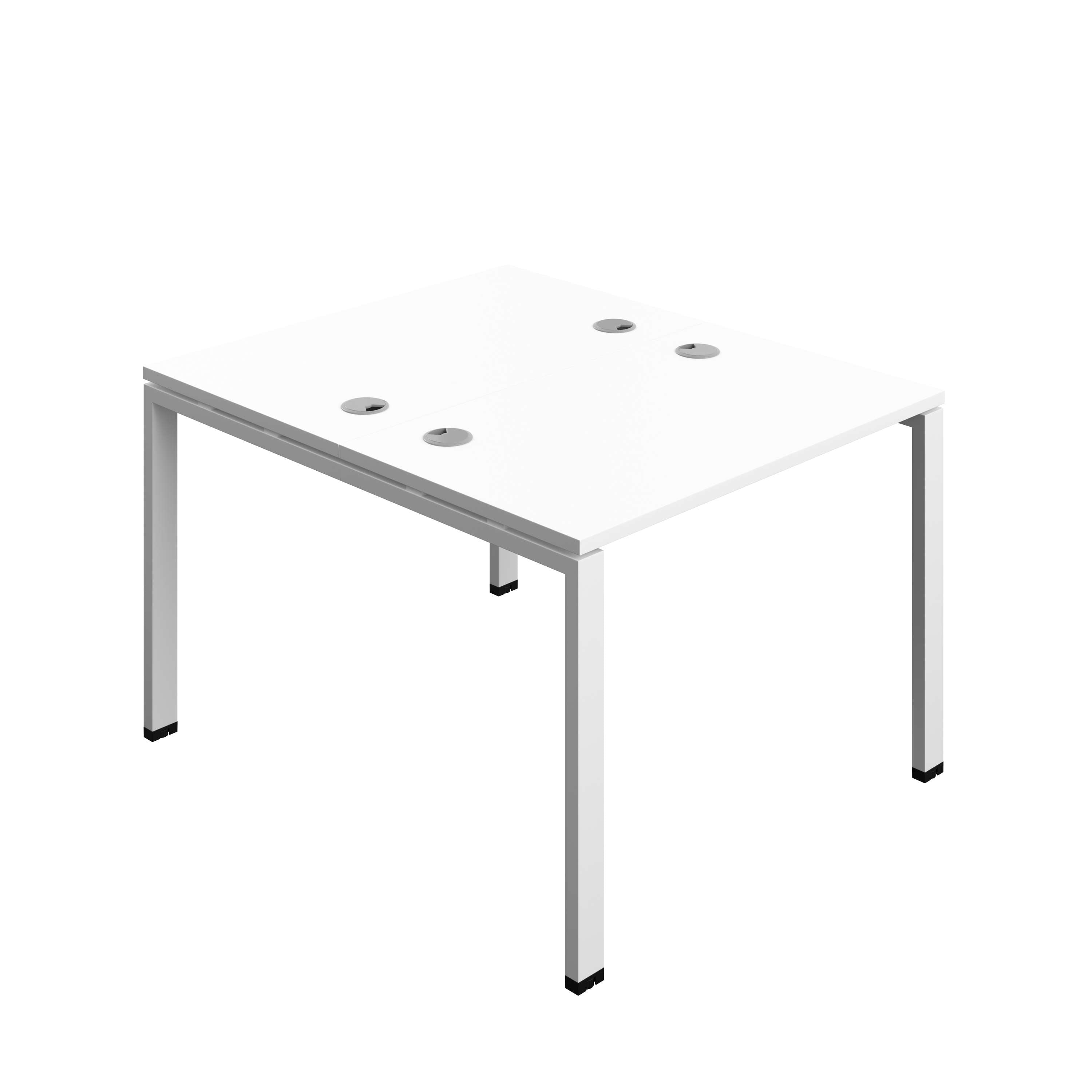 Synergy Bench with Cable Ports: 2 Person (FSC) : Goal Post Leg : 1000