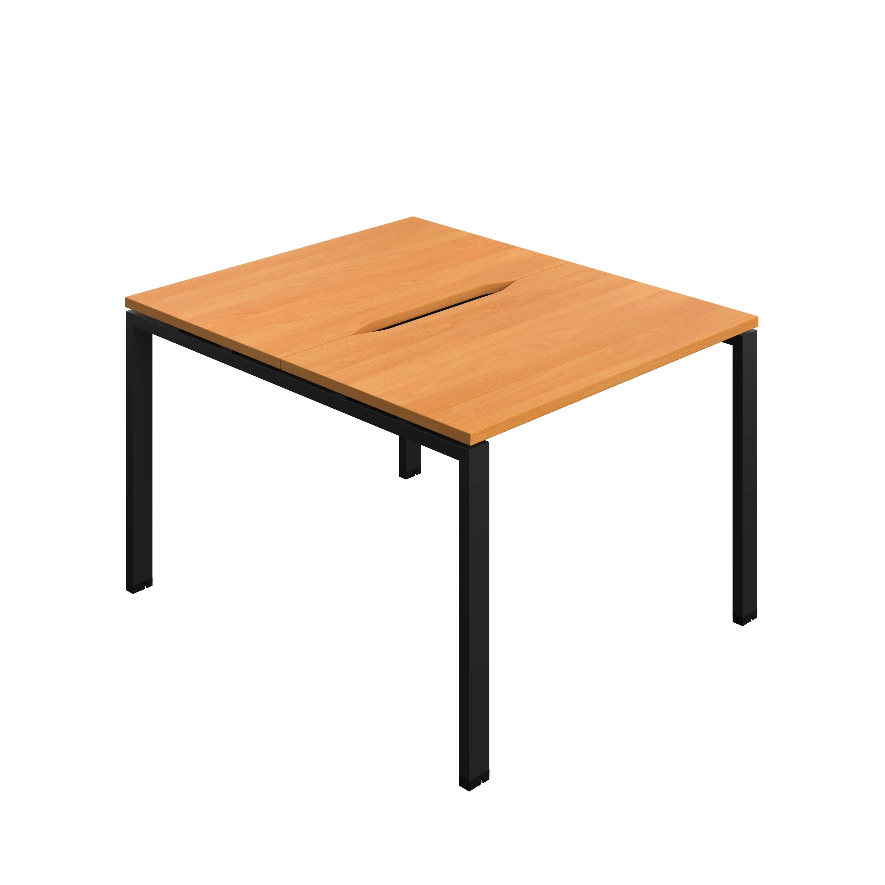Synergy Bench with Cut Out: 2 Person (FSC) : Goal Post Leg : 1000