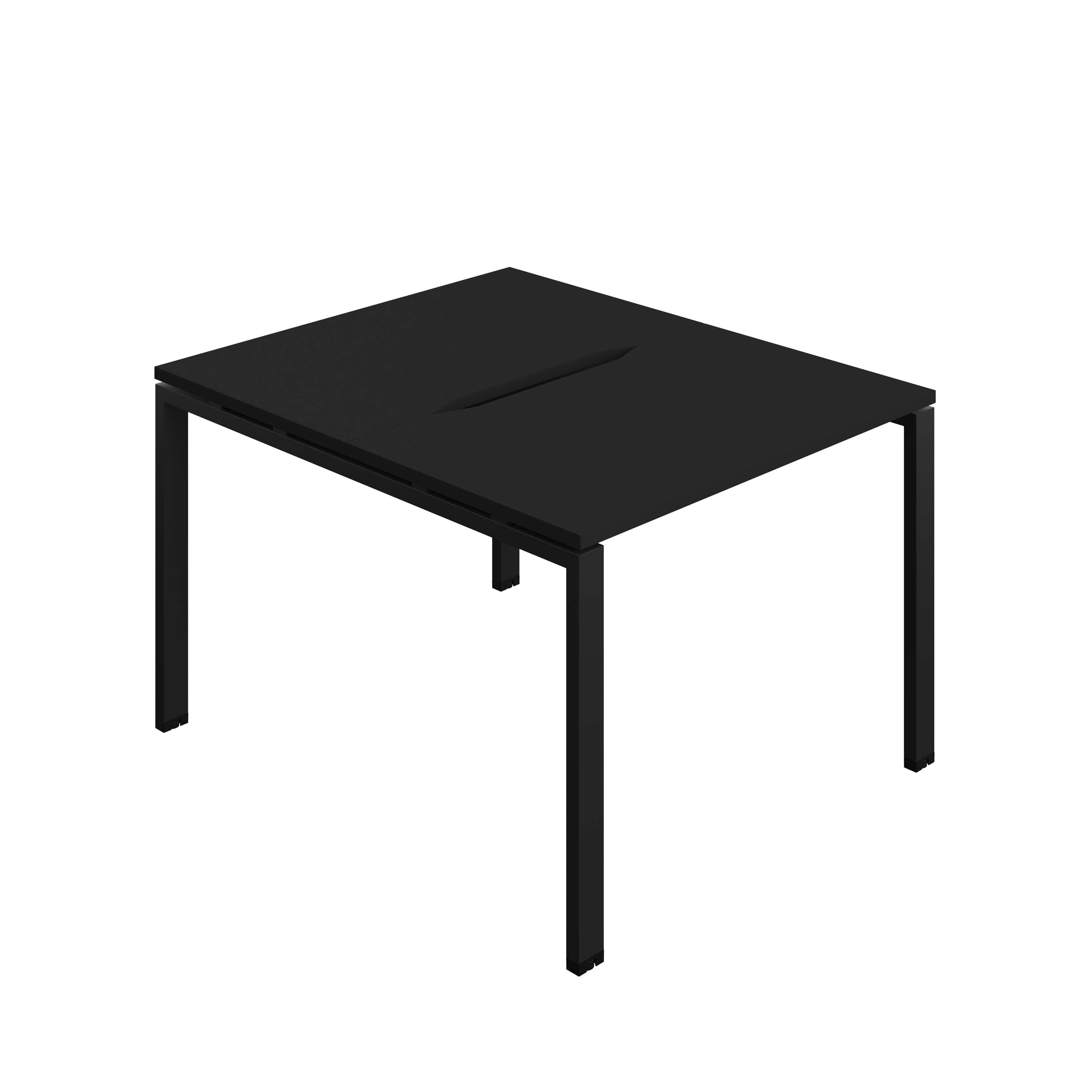 Synergy Bench with Cut Out: 2 Person (FSC) : Goal Post Leg : 1000
