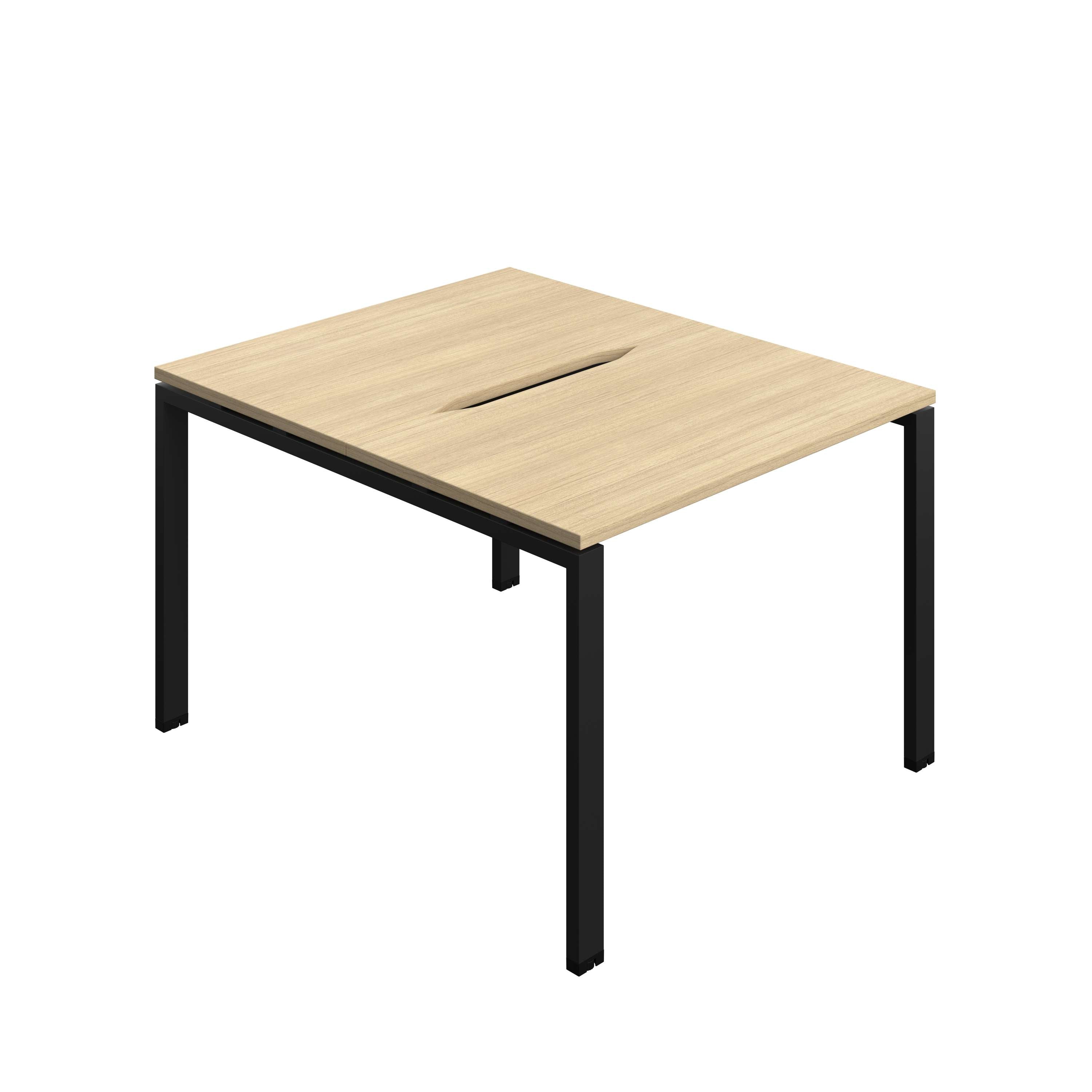 Synergy Bench with Cut Out: 2 Person (FSC) : Goal Post Leg : 1000