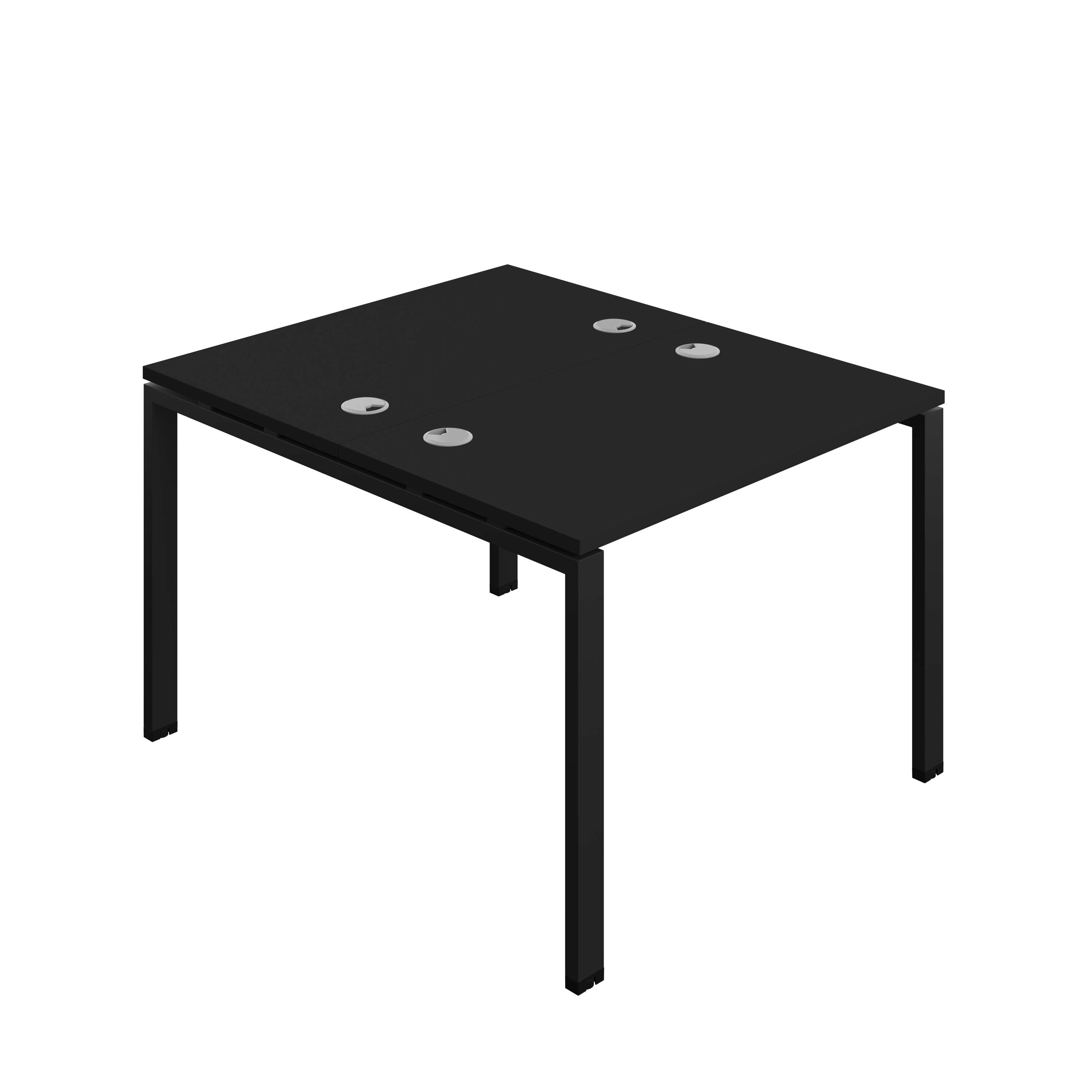 Synergy Bench with Cable Ports: 2 Person (FSC) : Goal Post Leg : 1000