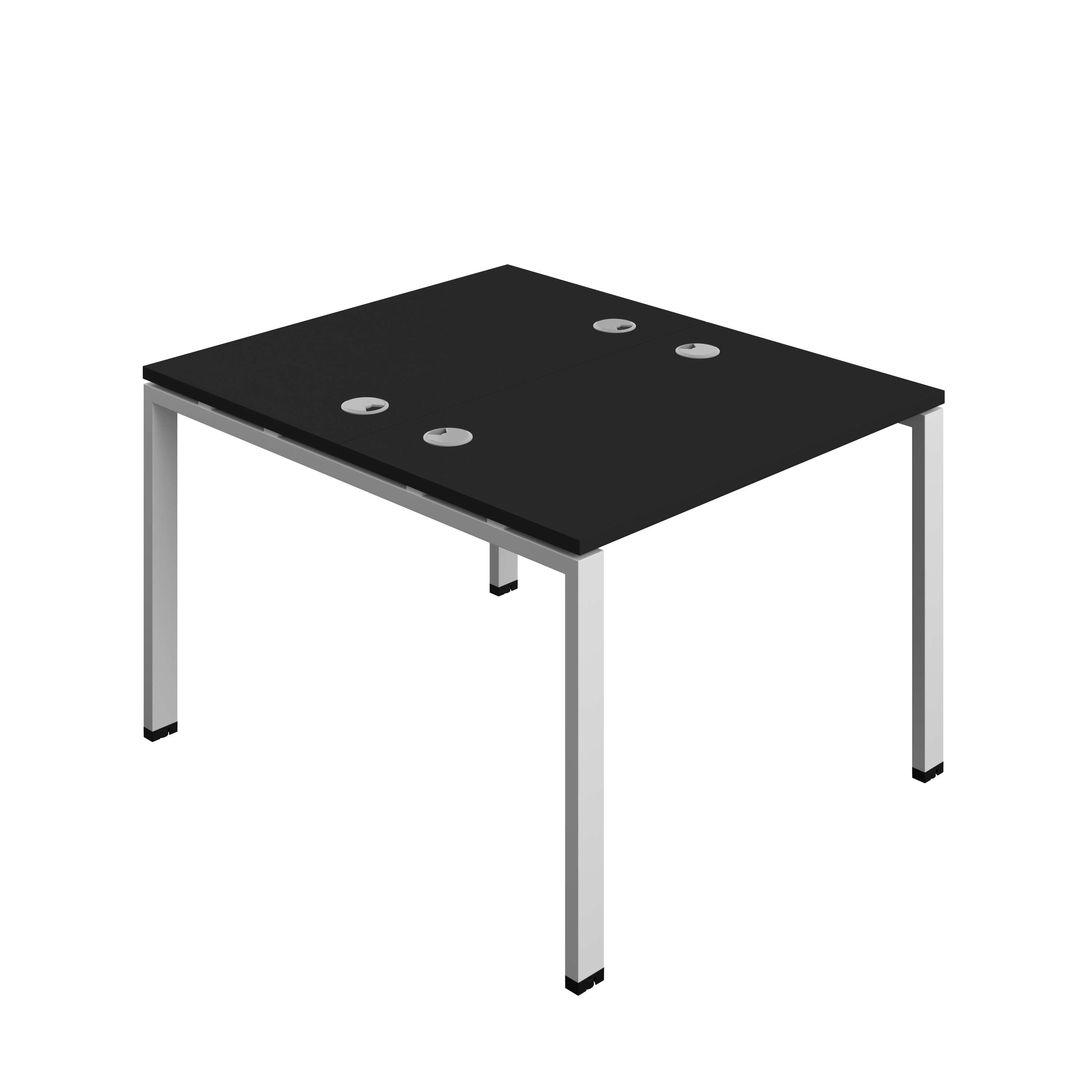Synergy Bench with Cable Ports: 2 Person (FSC) : Goal Post Leg : 1000