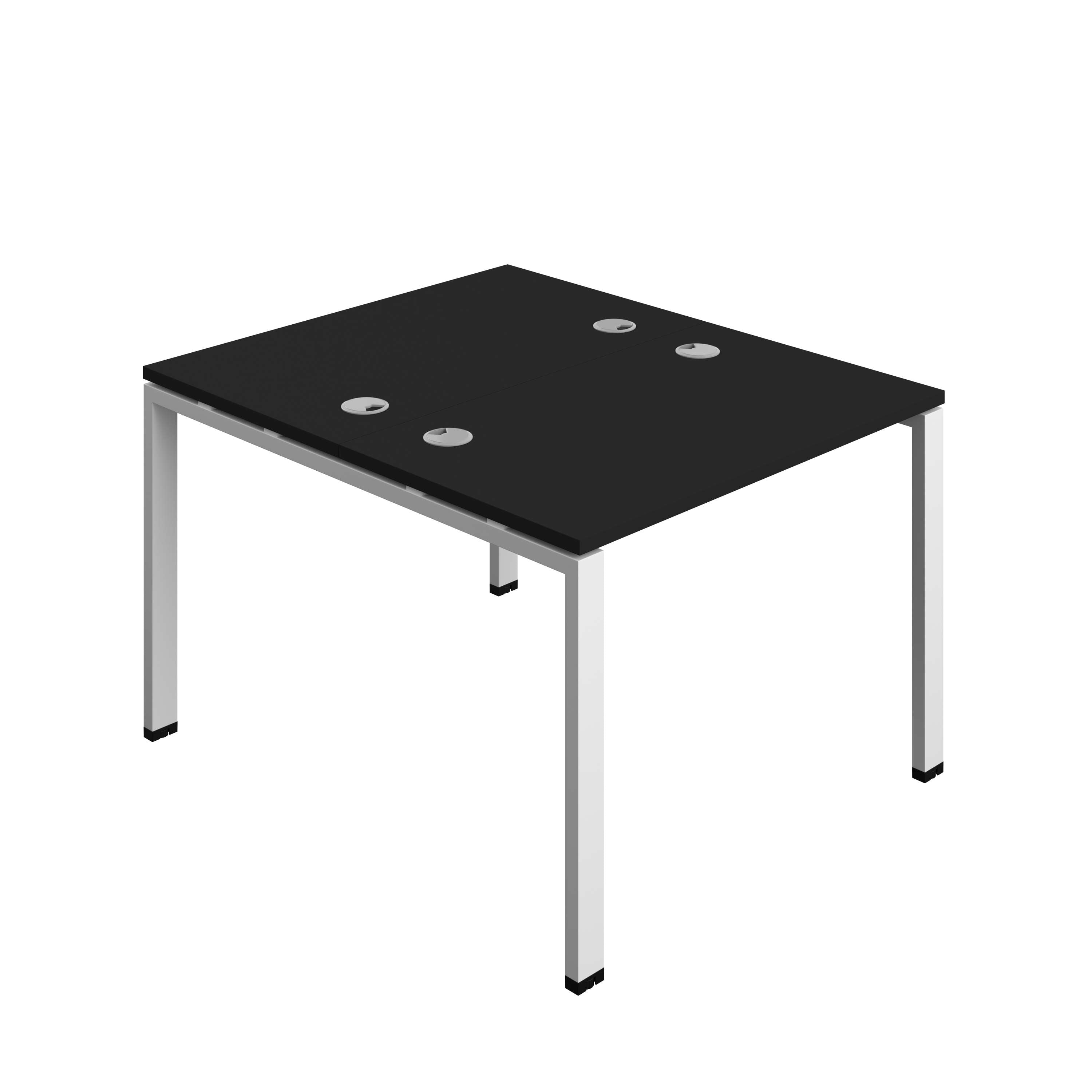 Synergy Bench with Cable Ports: 2 Person (FSC) : Goal Post Leg : 1000