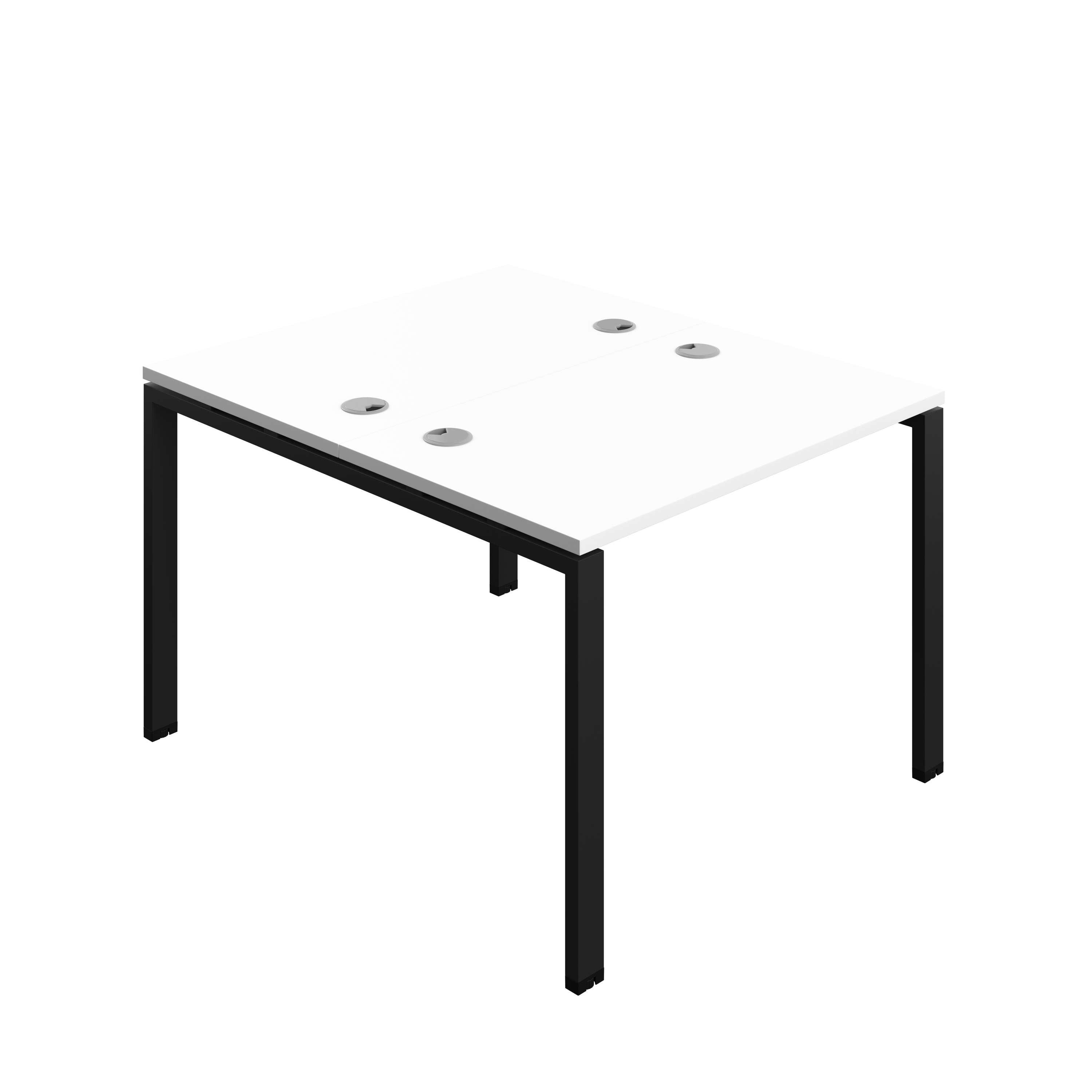 Synergy Bench with Cable Ports: 2 Person (FSC) : Goal Post Leg : 1000