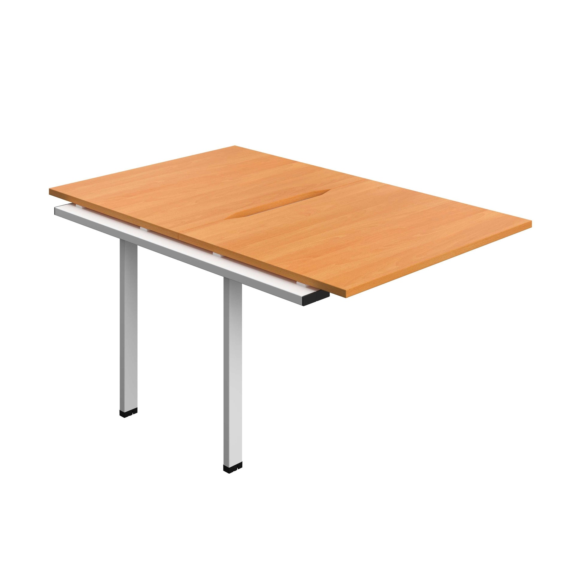Synergy Bench Extension with Cut Out: 2 Person (FSC) : 1000 | 800 | Beech/White