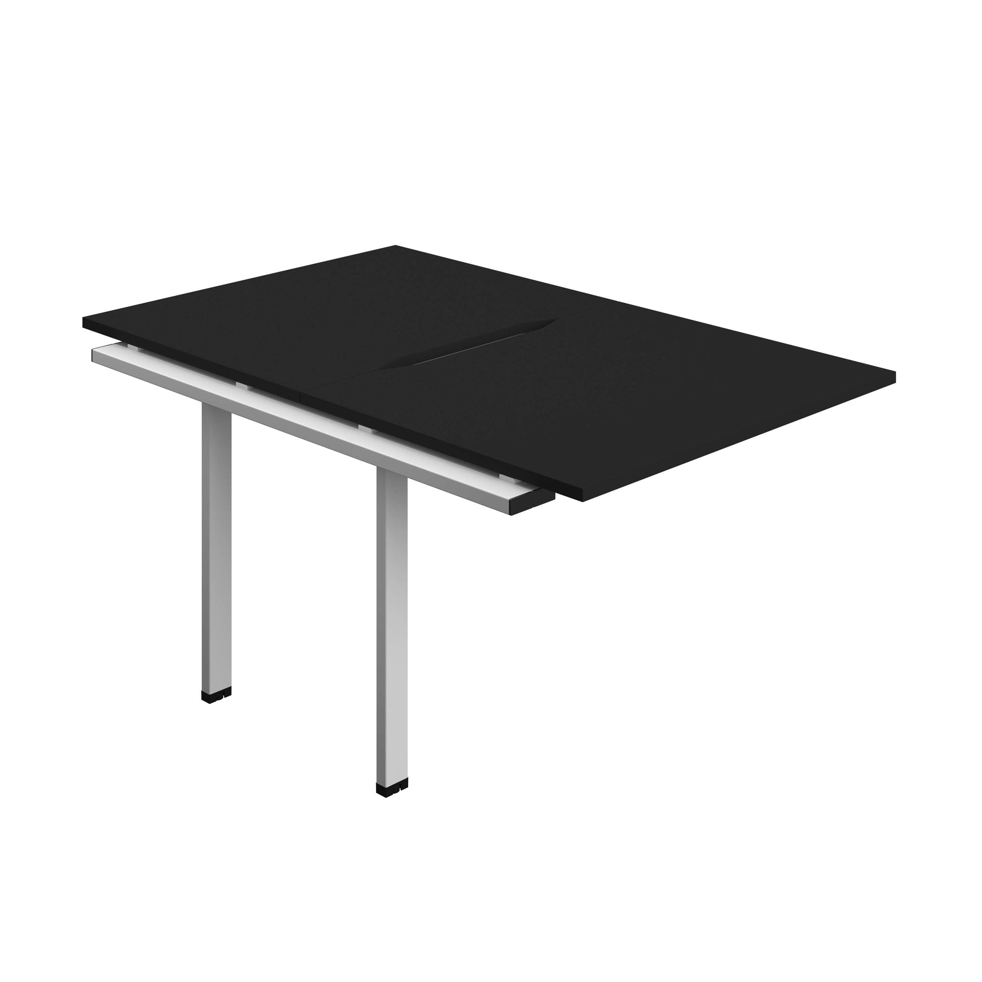 Synergy Bench Extension with Cut Out: 2 Person (FSC) : 1000 | 800 | Black/Silver