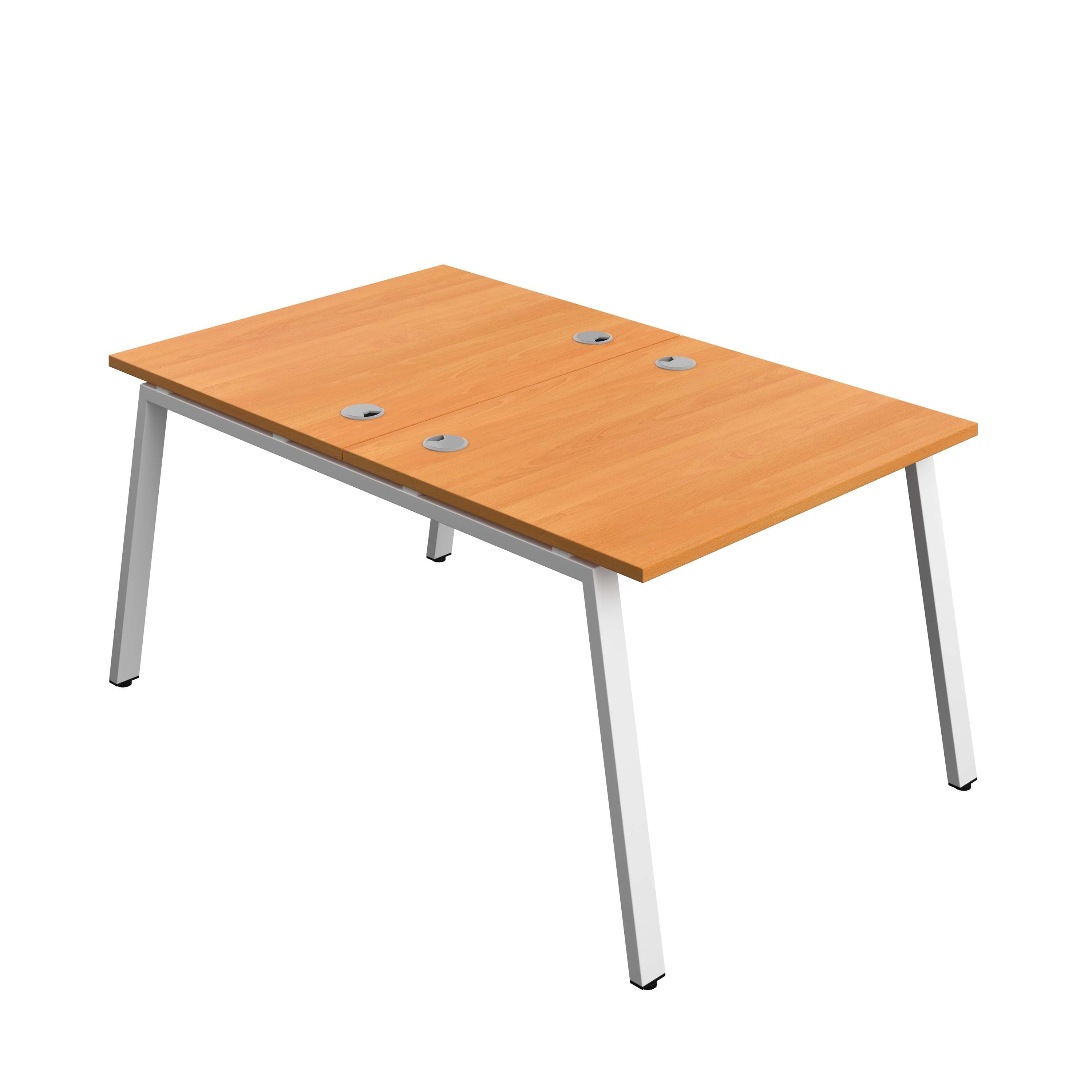 Synergy Bench with Cable Ports: 2 Person (FSC) : A-Frame Leg : 1000
