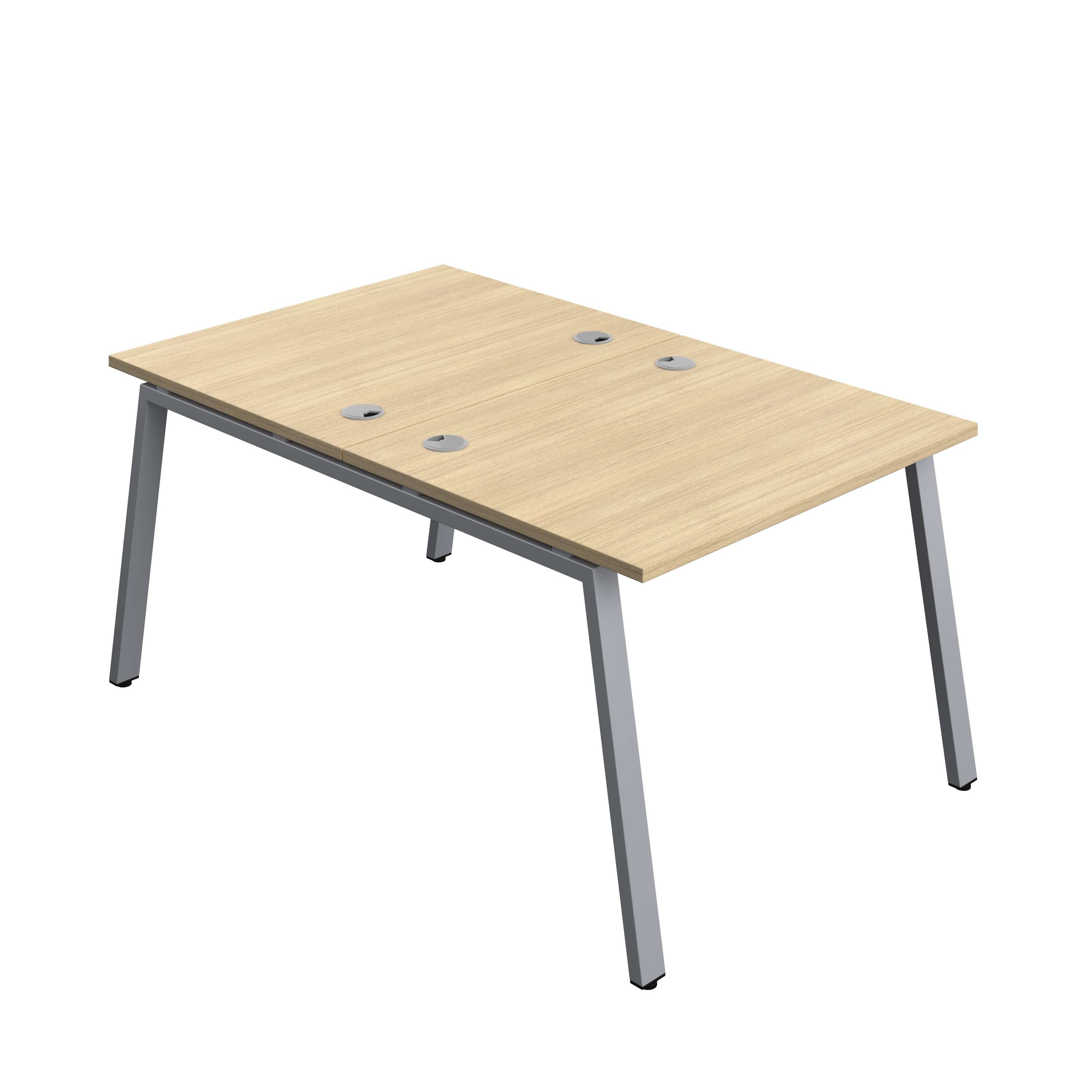 Synergy Bench with Cable Ports: 2 Person (FSC) : A-Frame Leg : 1000