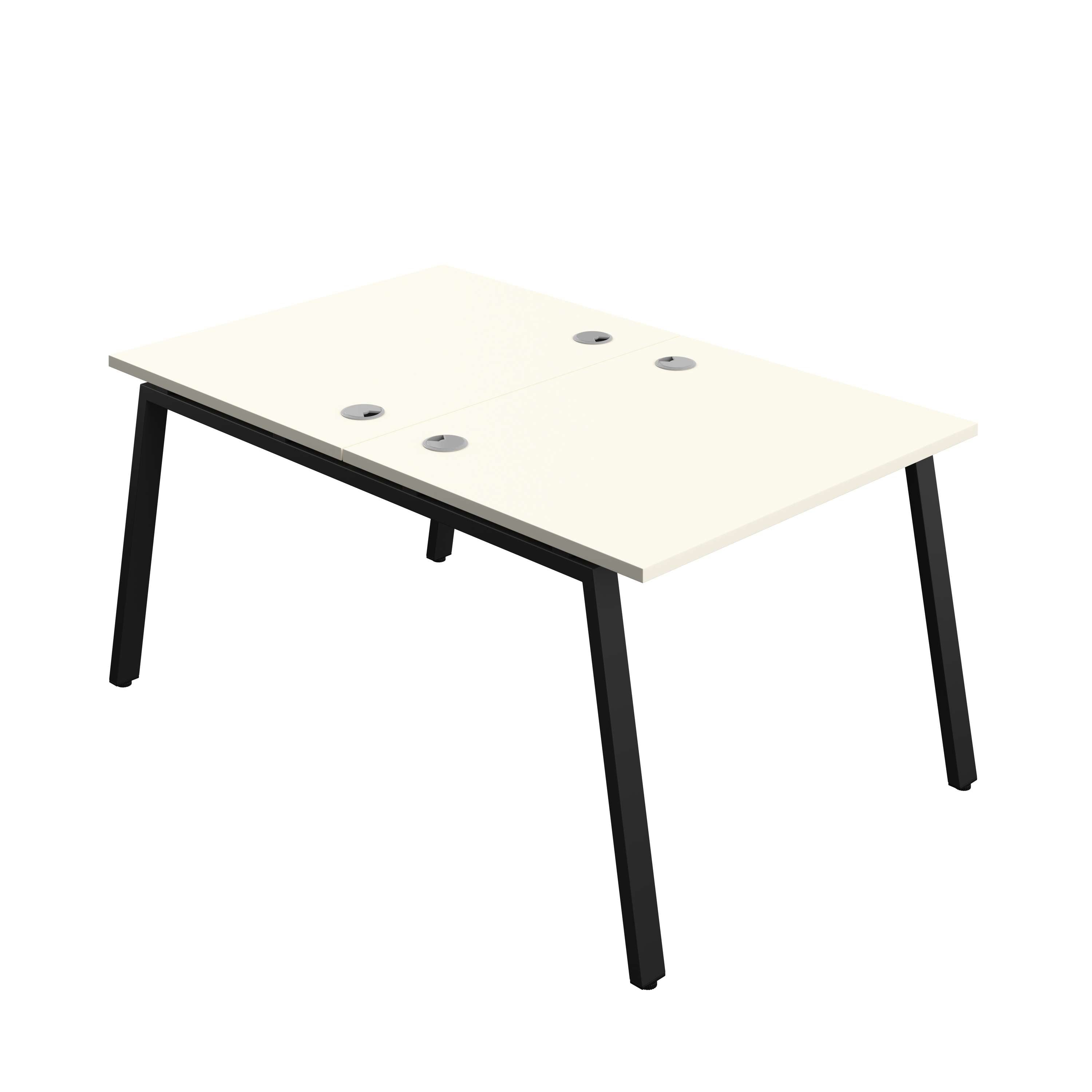 Synergy Bench with Cable Ports: 2 Person (FSC) : A-Frame Leg : 1000