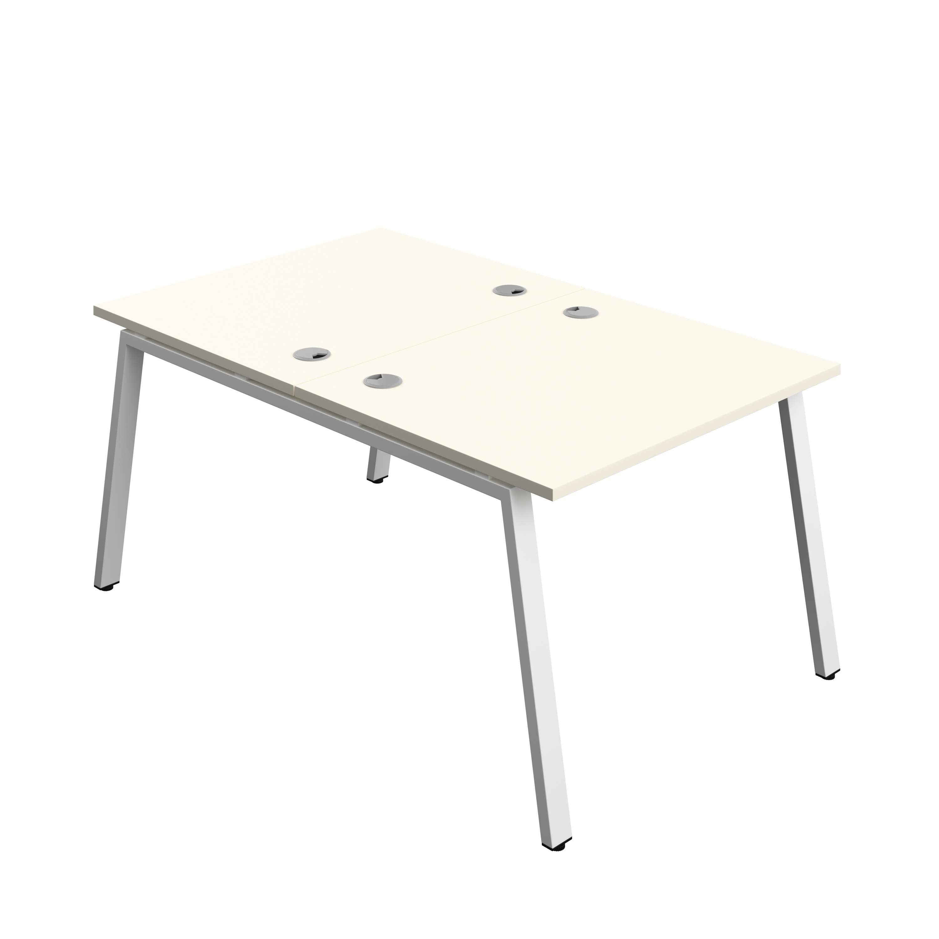 Synergy Bench with Cable Ports: 2 Person (FSC) : A-Frame Leg : 1000