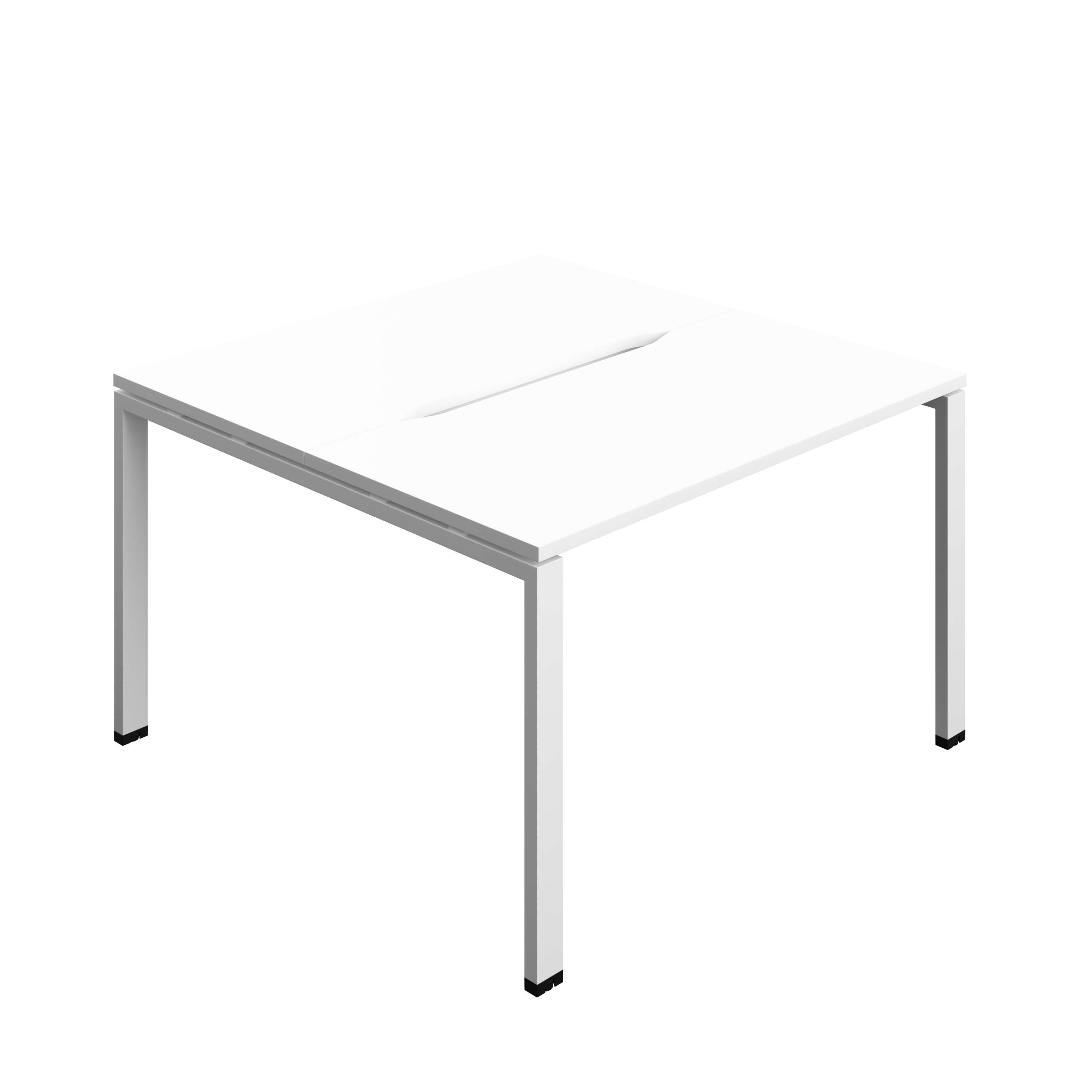 Synergy Bench with Cut Out: 2 Person (FSC) : Goal Post Leg : 1200