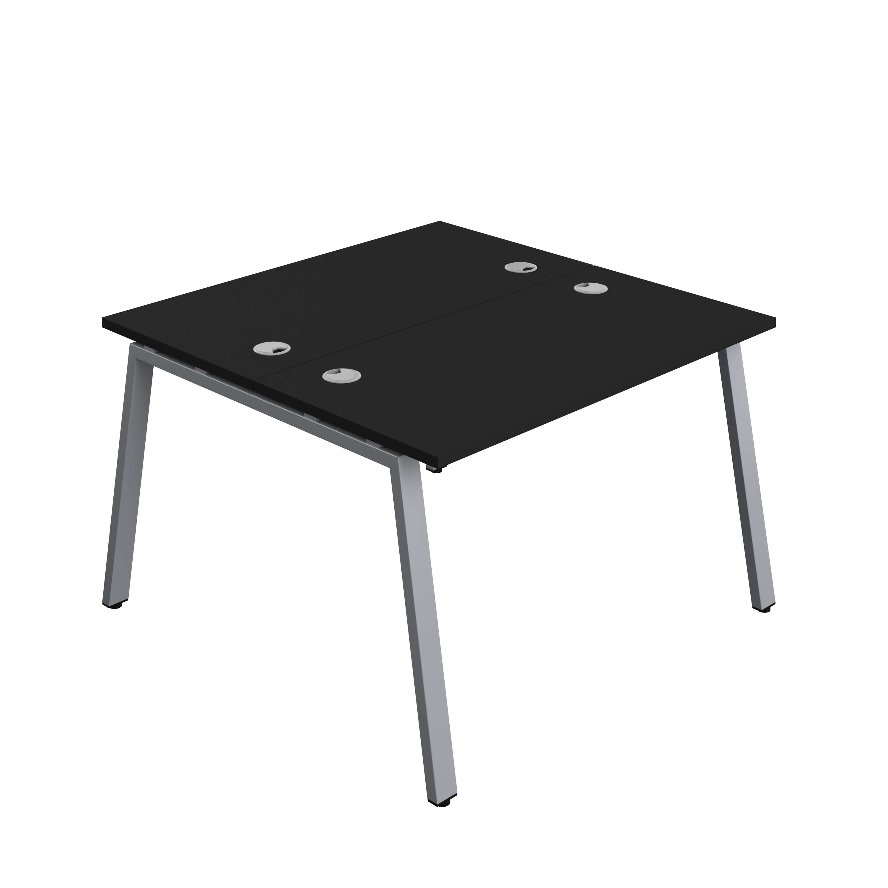Synergy Bench with Cable Ports: 2 Person (FSC) : A-Frame Leg : 1200