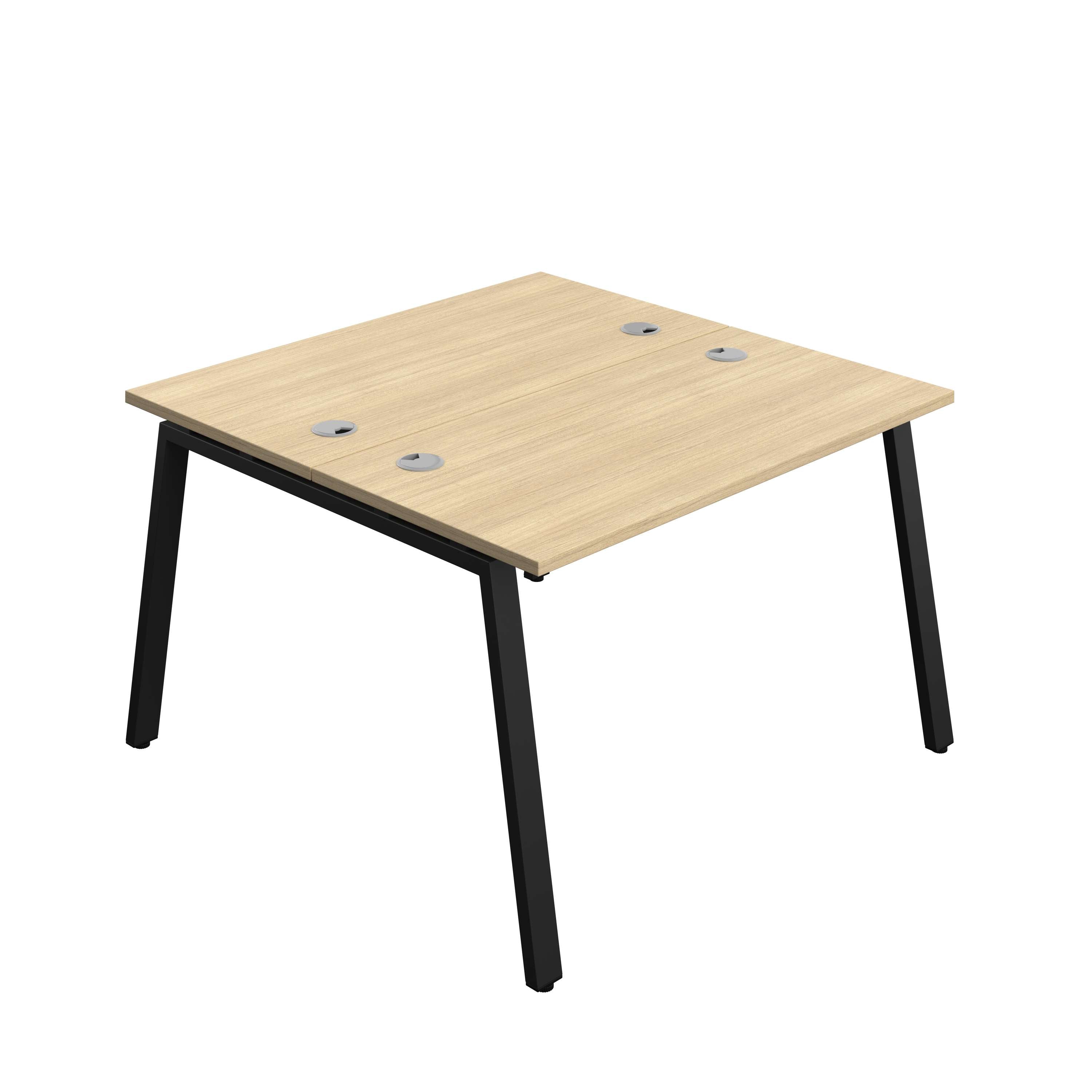 Synergy Bench with Cable Ports: 2 Person (FSC) : A-Frame Leg : 1200