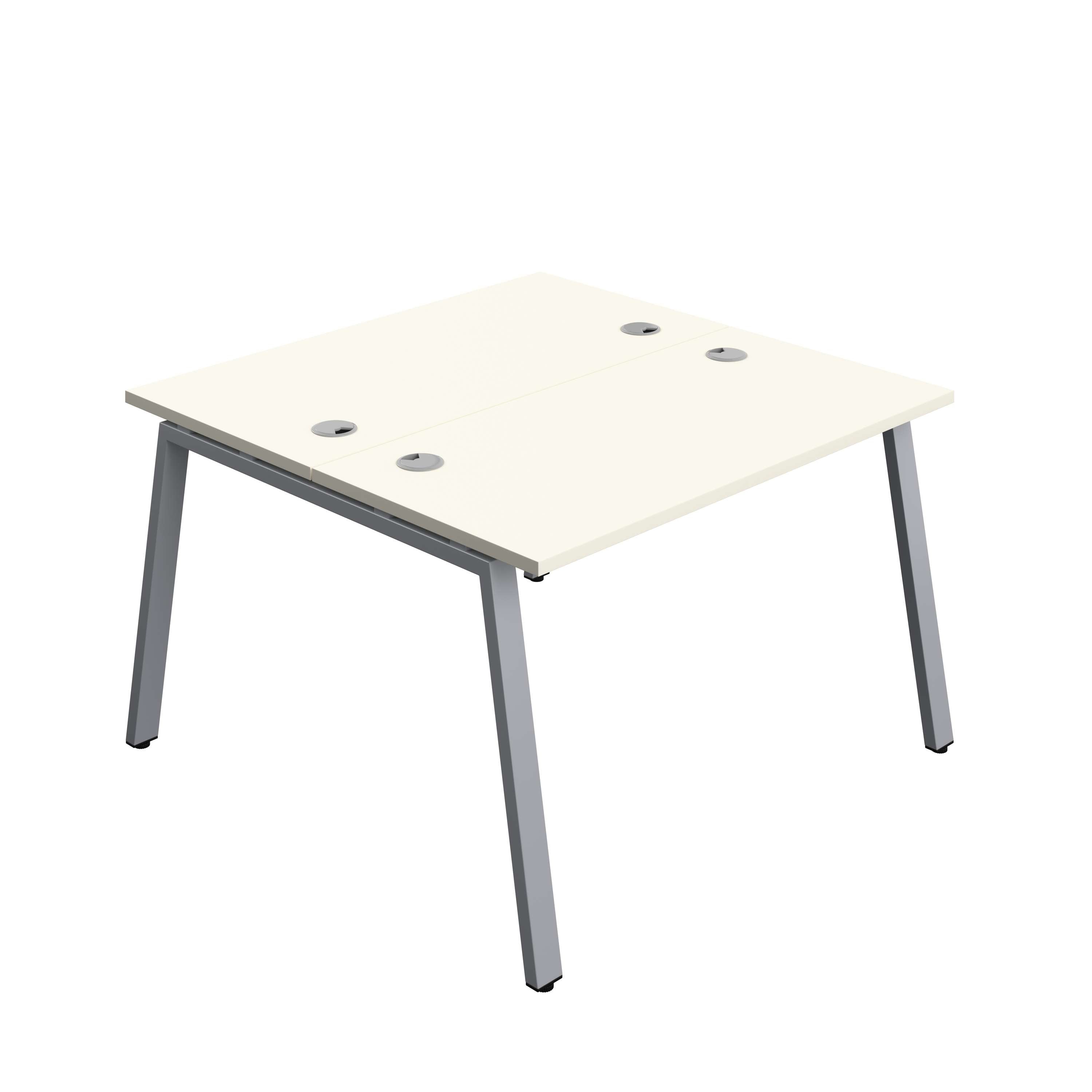 Synergy Bench with Cable Ports: 2 Person (FSC) : A-Frame Leg : 1200
