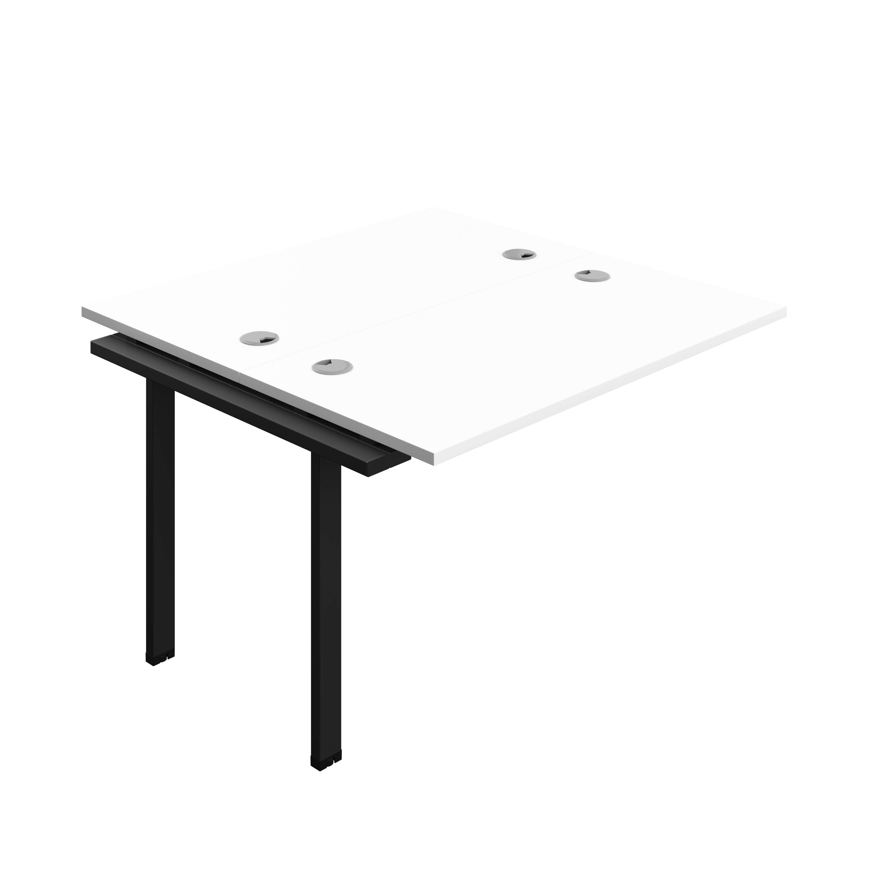 Synergy Bench Extension with Cable Ports: 2 Person (FSC) : 1200
