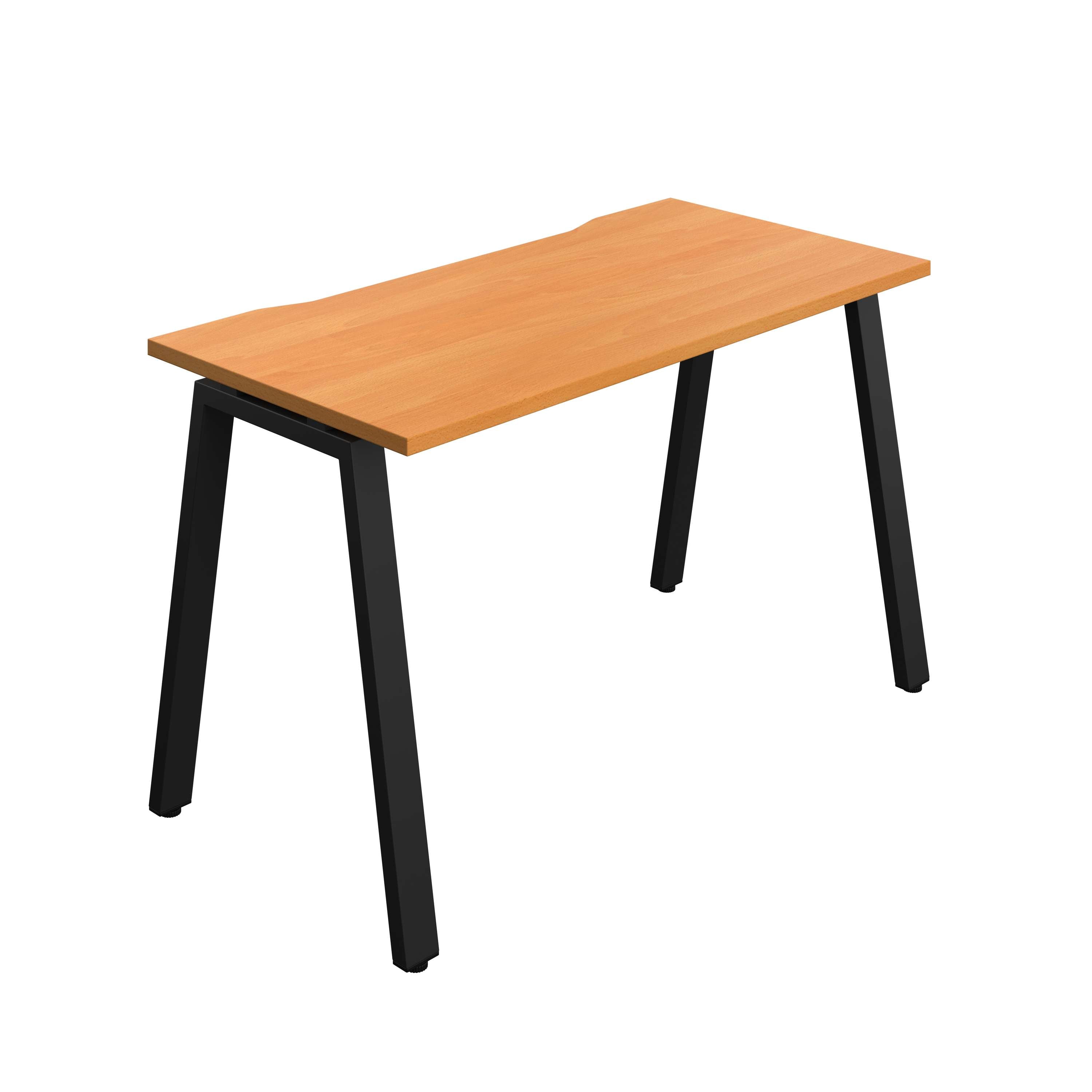 Synergy Bench with Cut Out: 1 Person (FSC) : A-Frame Leg : 1200