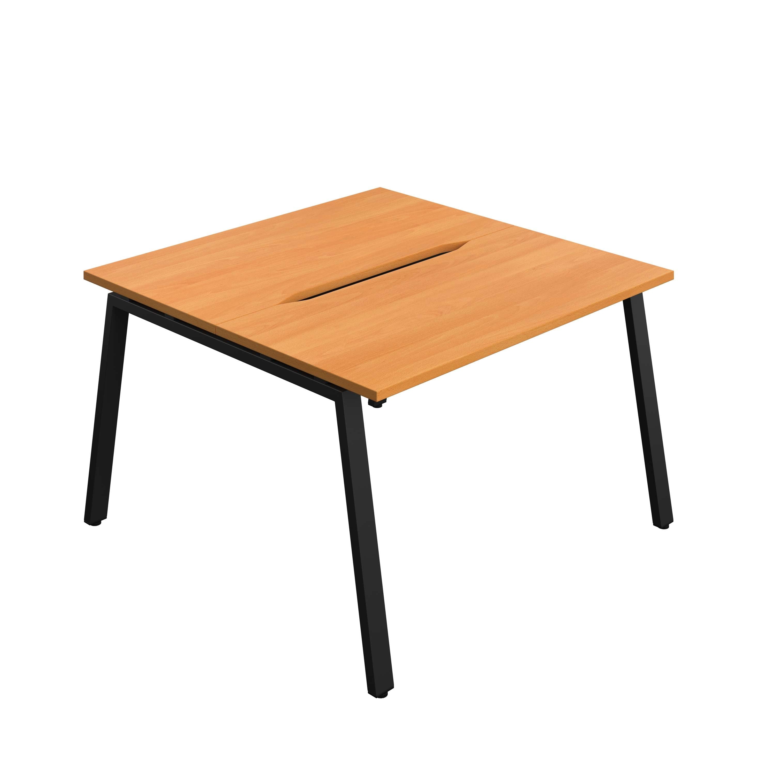 Synergy Bench with Cut Out: 2 Person (FSC) : A-Frame Leg : 1200