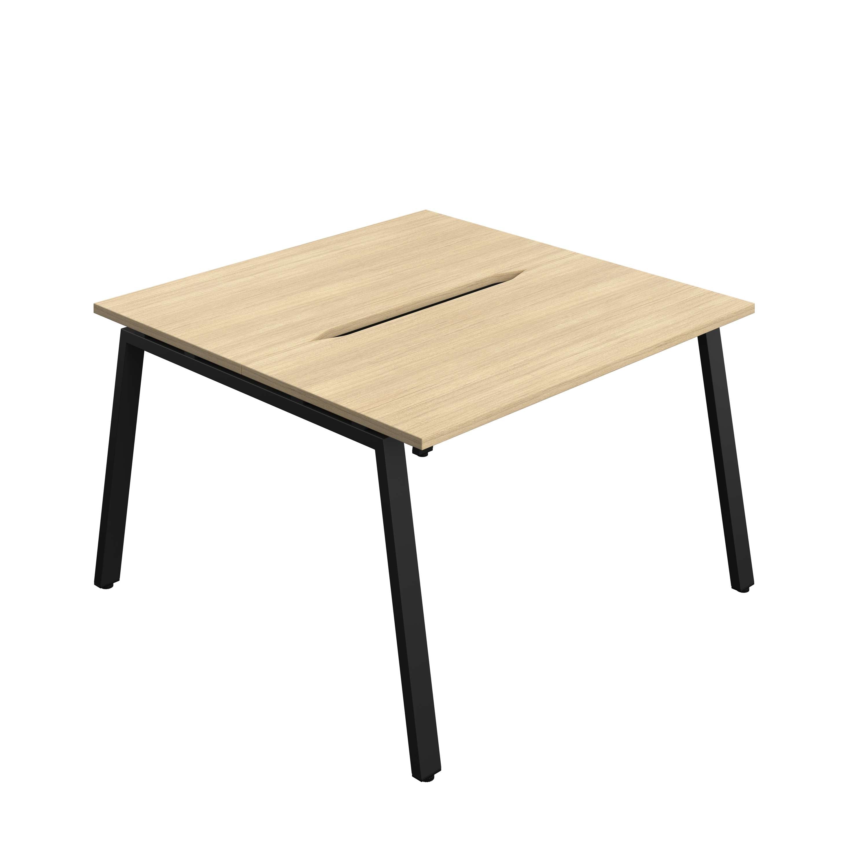 Synergy Bench with Cut Out: 2 Person (FSC) : A-Frame Leg : 1200