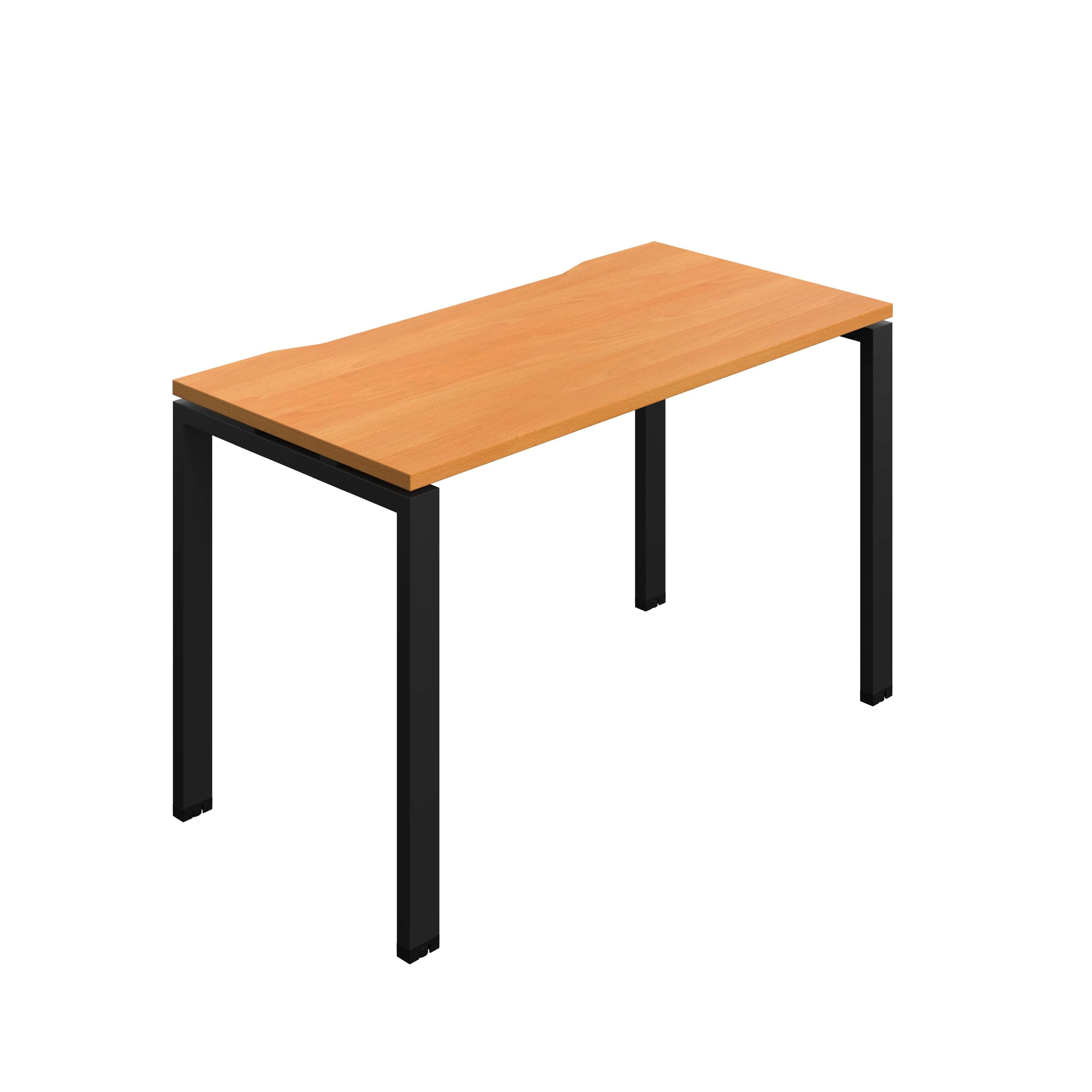 Synergy Bench with Cut Out: 1 Person (FSC) : Goal Post Leg : 1200