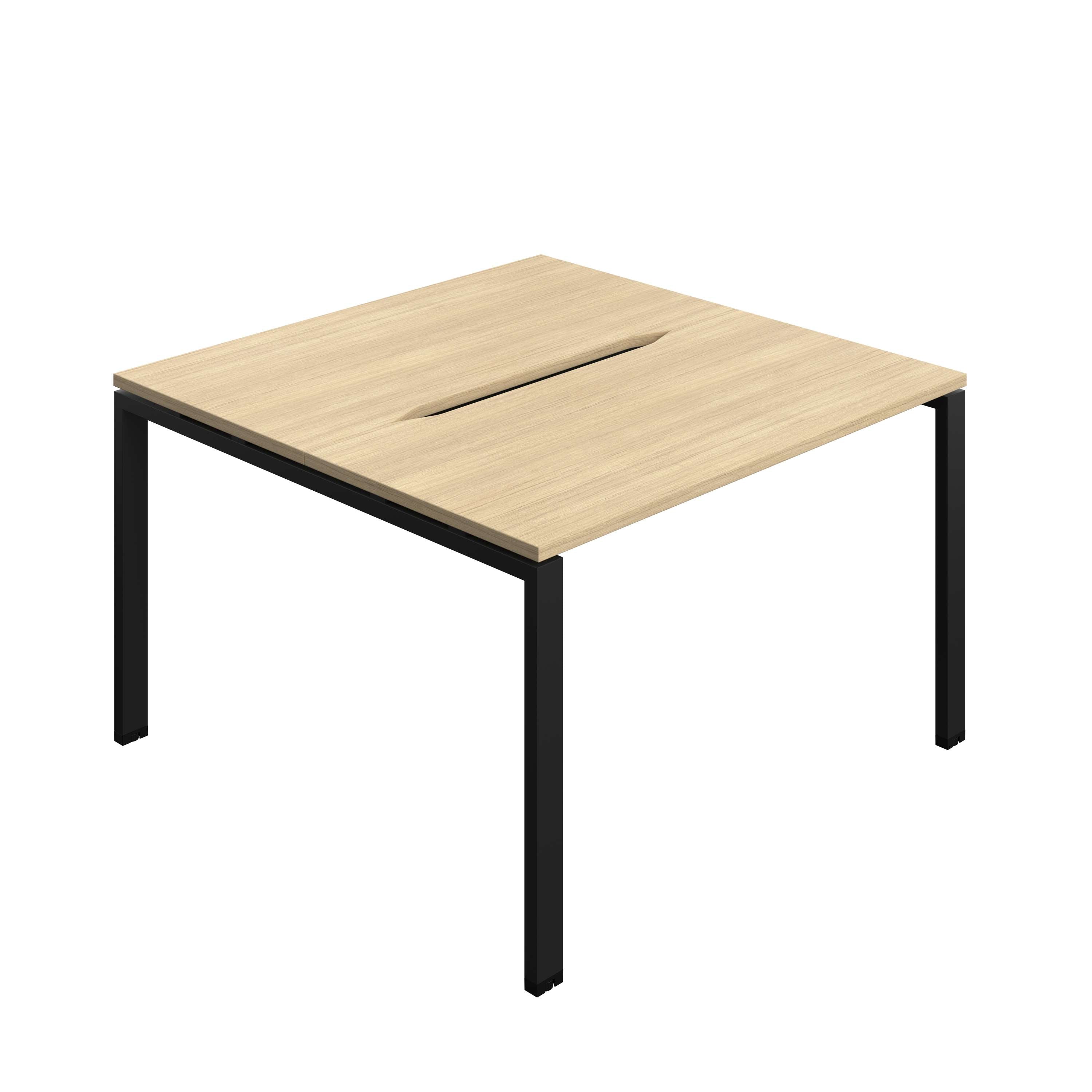 Synergy Bench with Cut Out: 2 Person (FSC) : Goal Post Leg : 1200