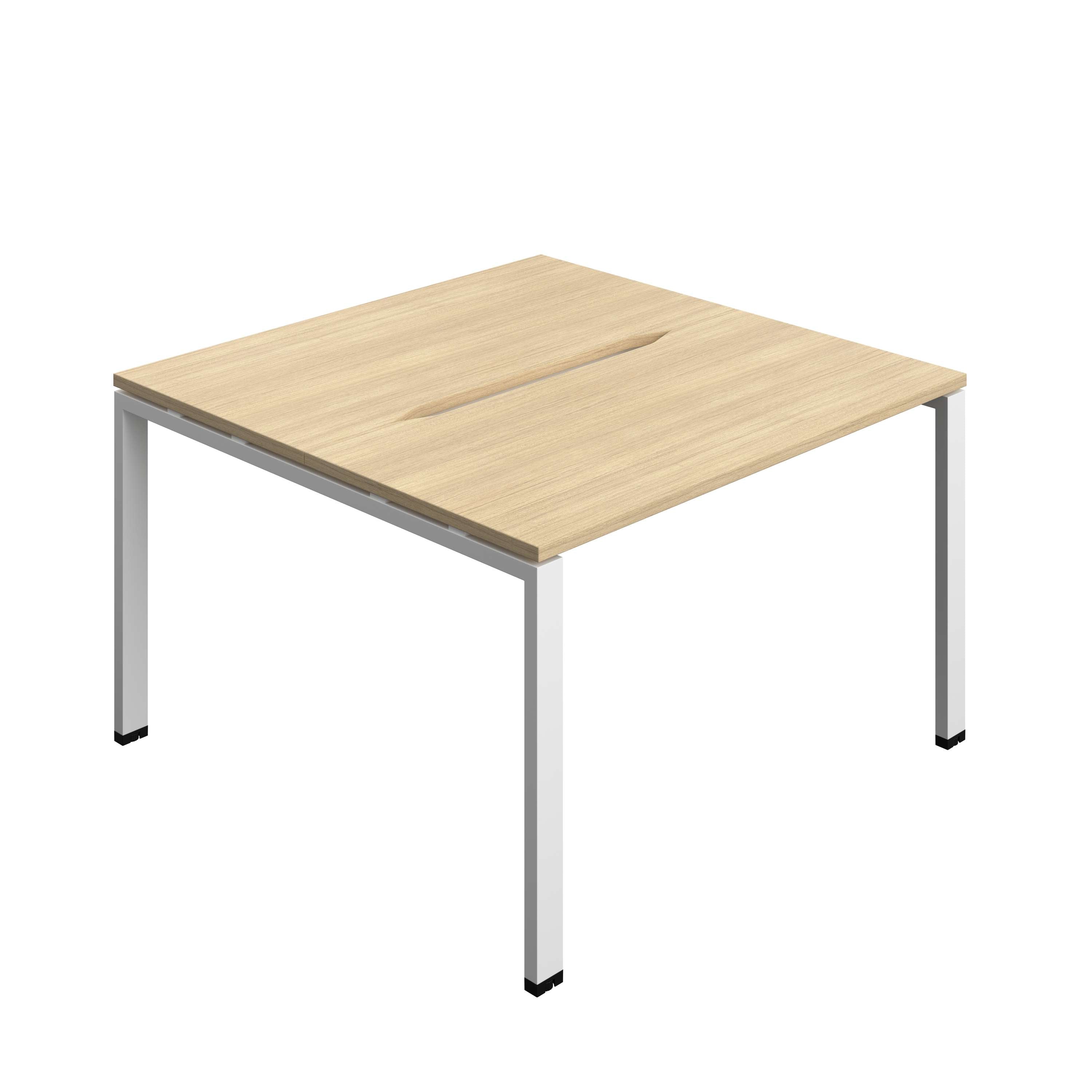 Synergy Bench with Cut Out: 2 Person (FSC) : Goal Post Leg : 1200