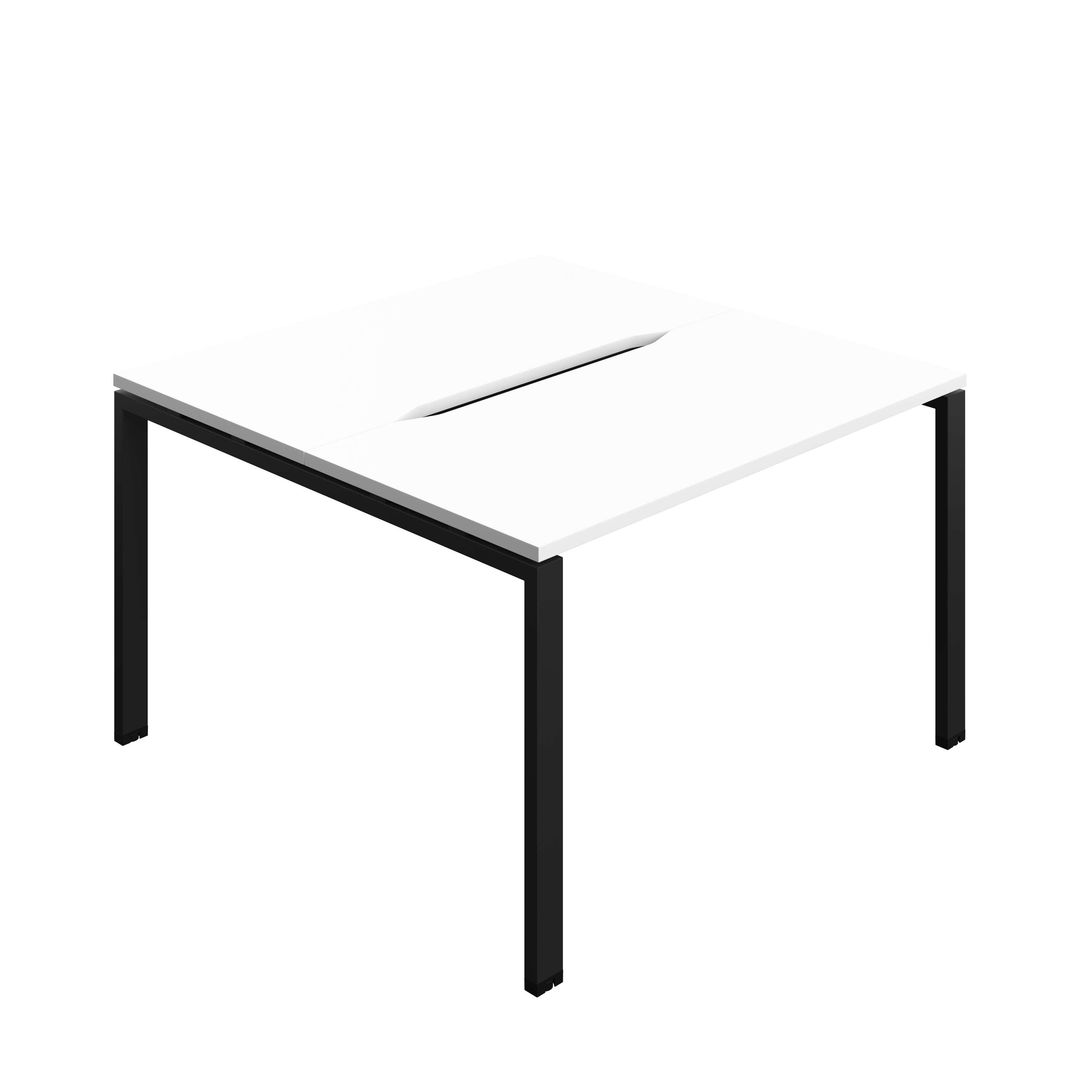 Synergy Bench with Cut Out: 2 Person (FSC) : Goal Post Leg : 1200