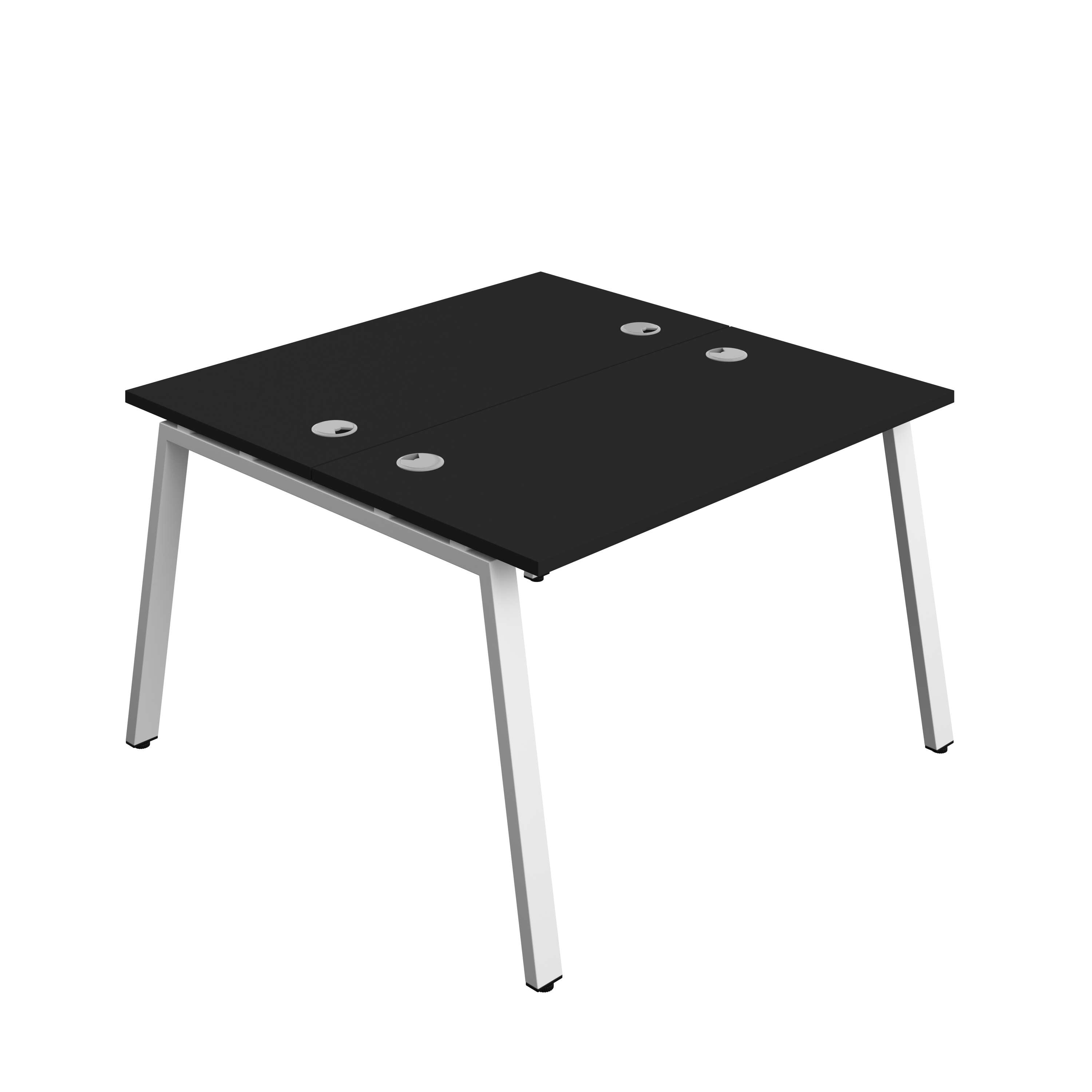 Synergy Bench with Cable Ports: 2 Person (FSC) : A-Frame Leg : 1200