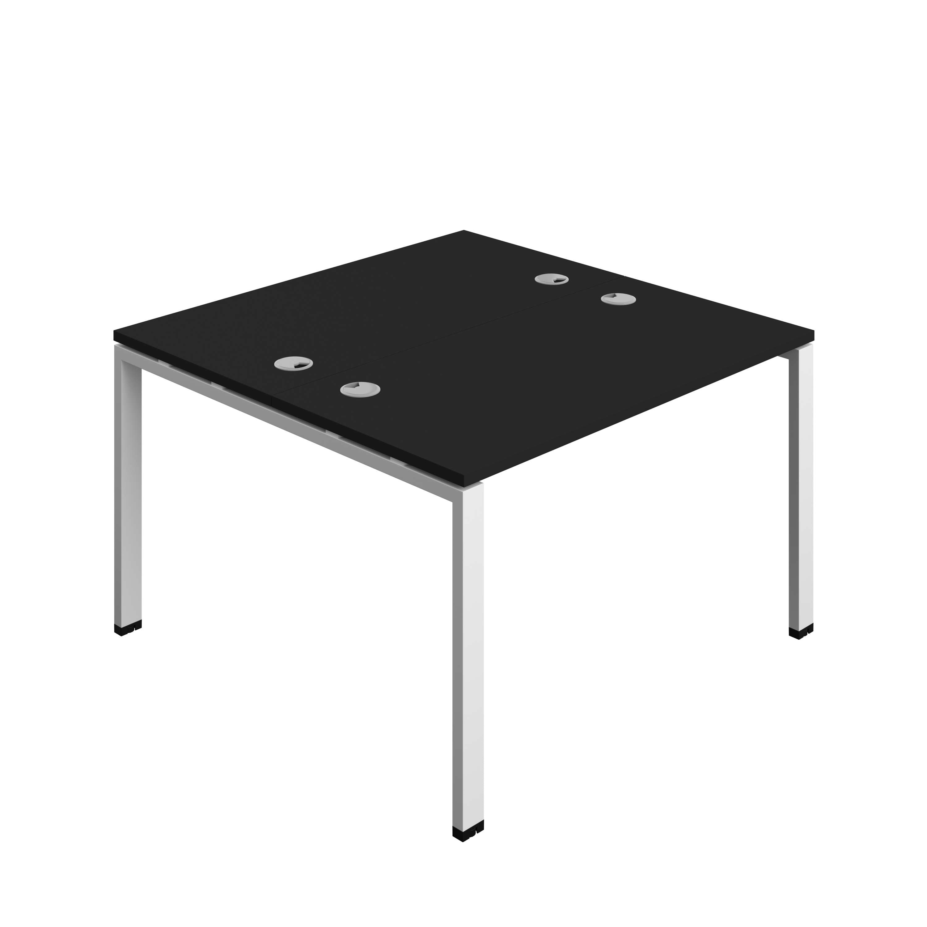 Synergy Bench with Cable Ports: 2 Person (FSC) : Goal Post Leg : 1200