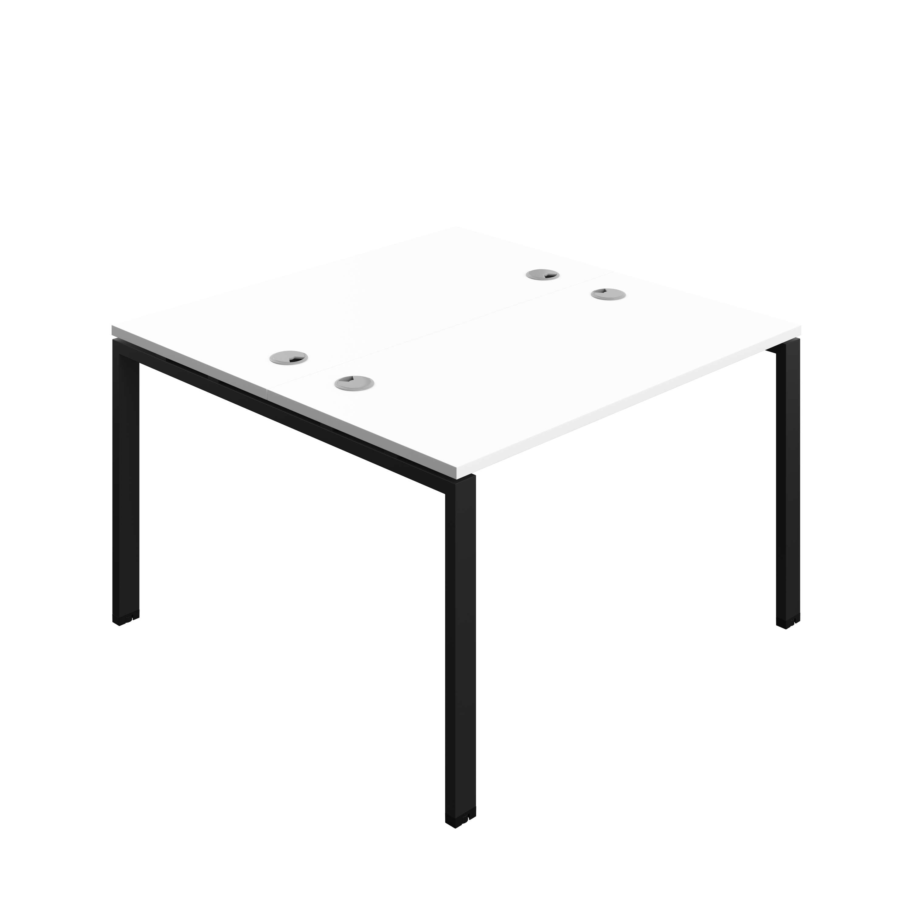 Synergy Bench with Cable Ports: 2 Person (FSC) : Goal Post Leg : 1200