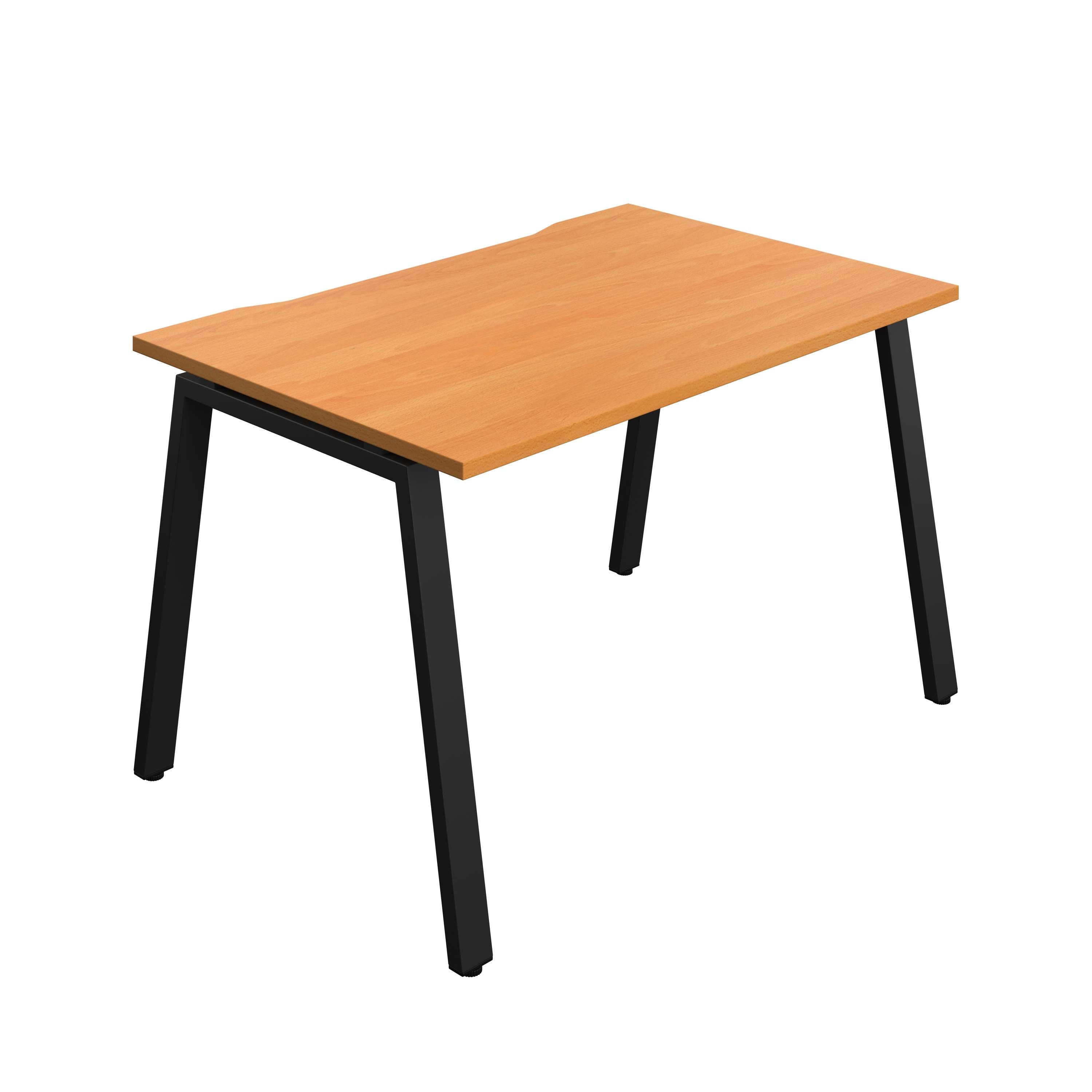 Synergy Bench with Cut Out: 1 Person (FSC) : A-Frame Leg : 1200