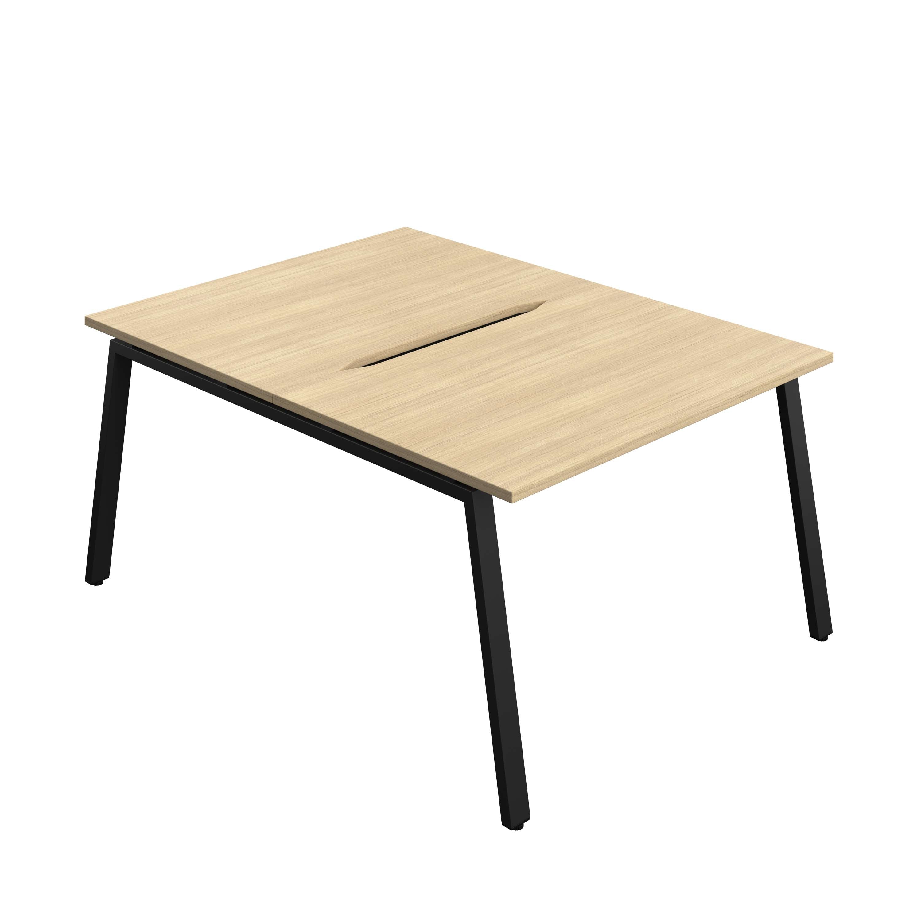 Synergy Bench with Cut Out: 2 Person (FSC) : A-Frame Leg : 1200